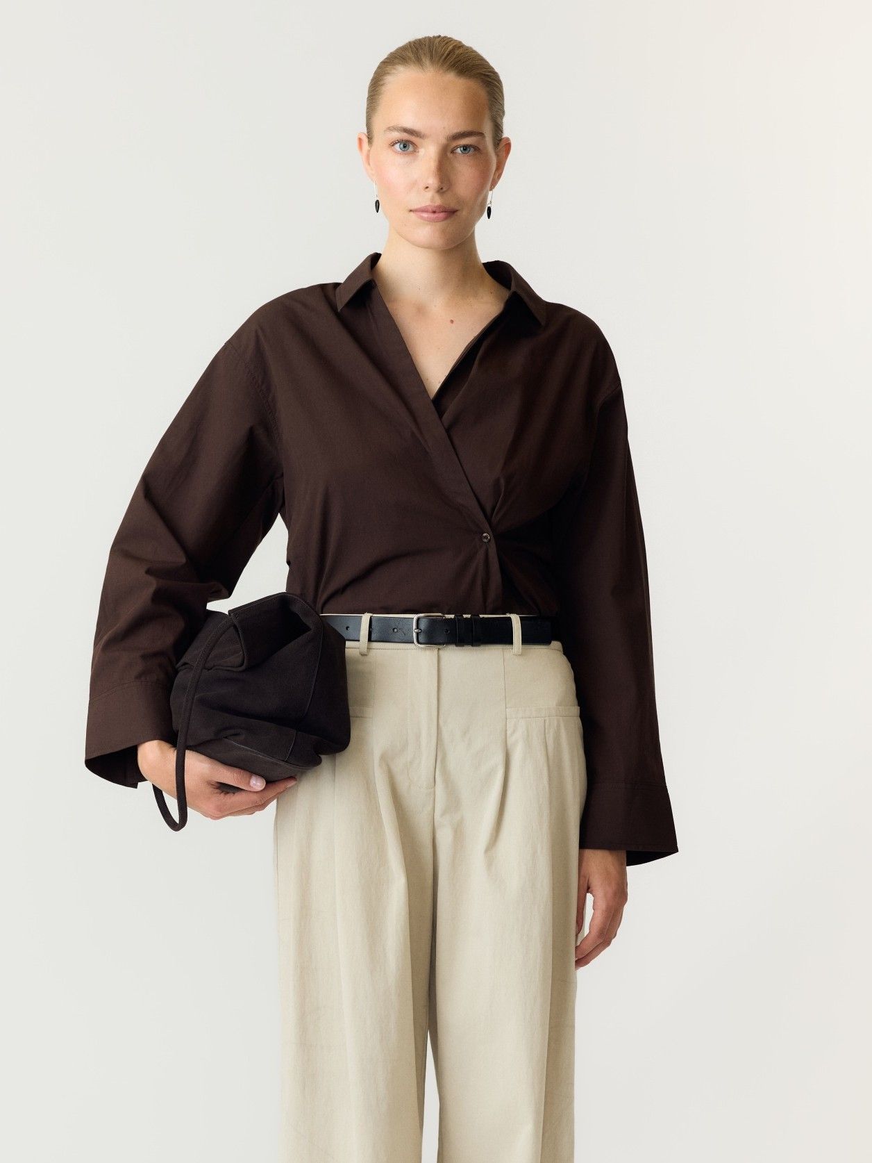 YAS - BLOUSE - Bruin