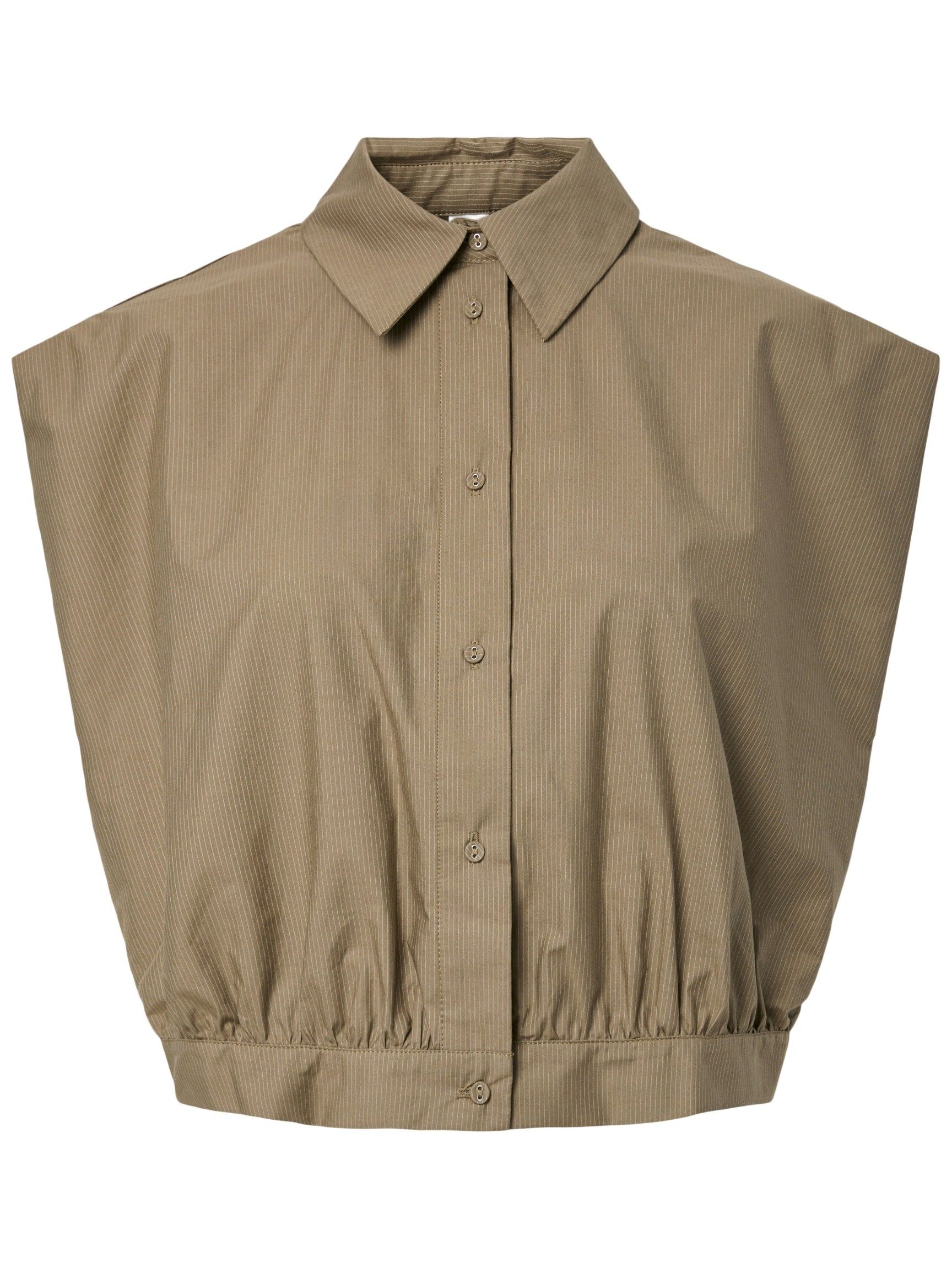YAS - BLOUSE - Grijs