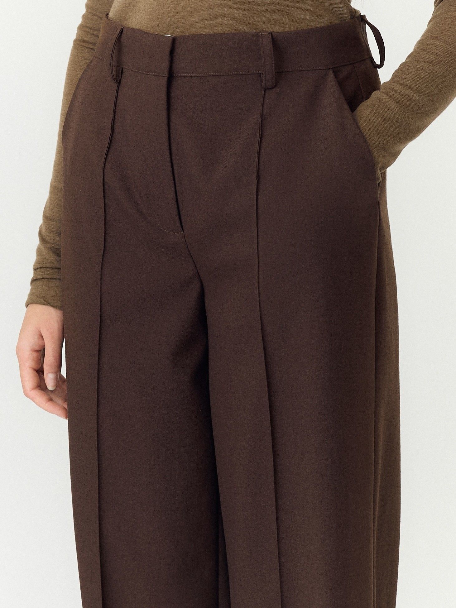 YAS - BROEK - Bruin