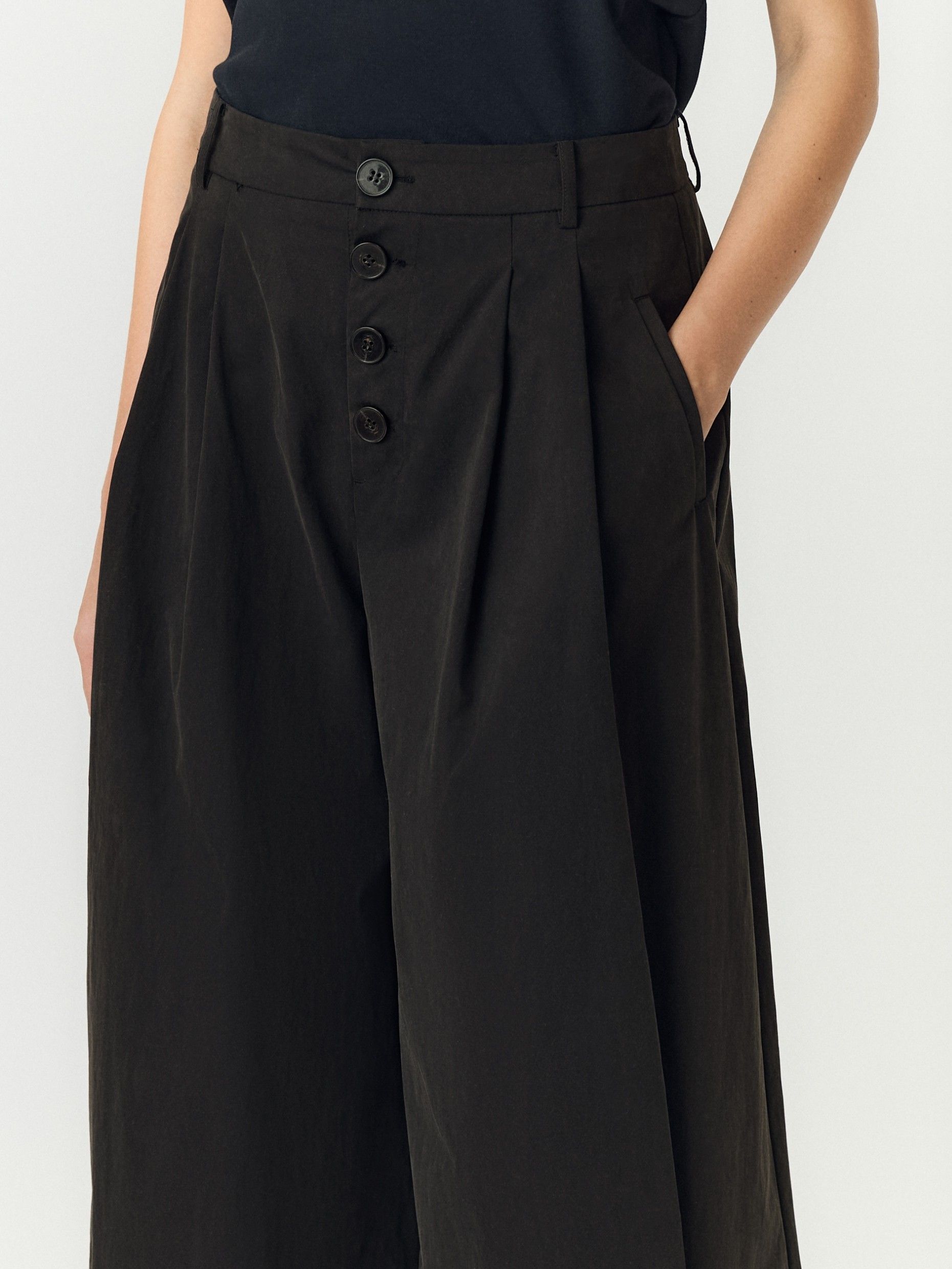YAS - BROEK - Zwart