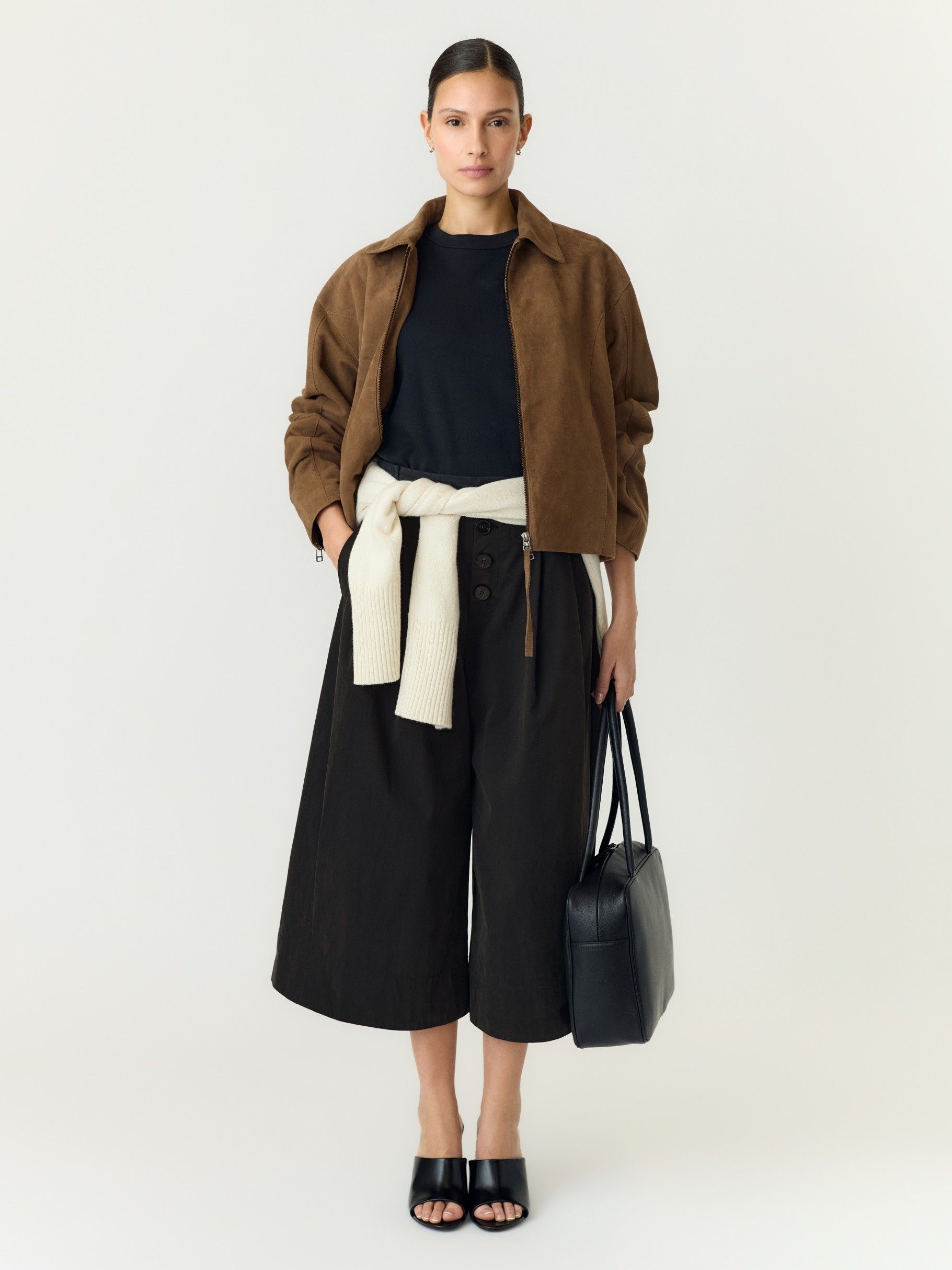 YAS - BROEK - Zwart