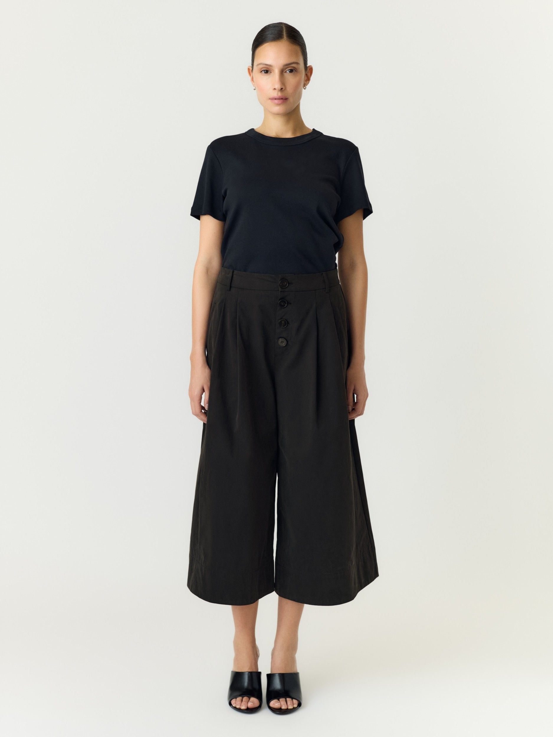 YAS - BROEK - Zwart