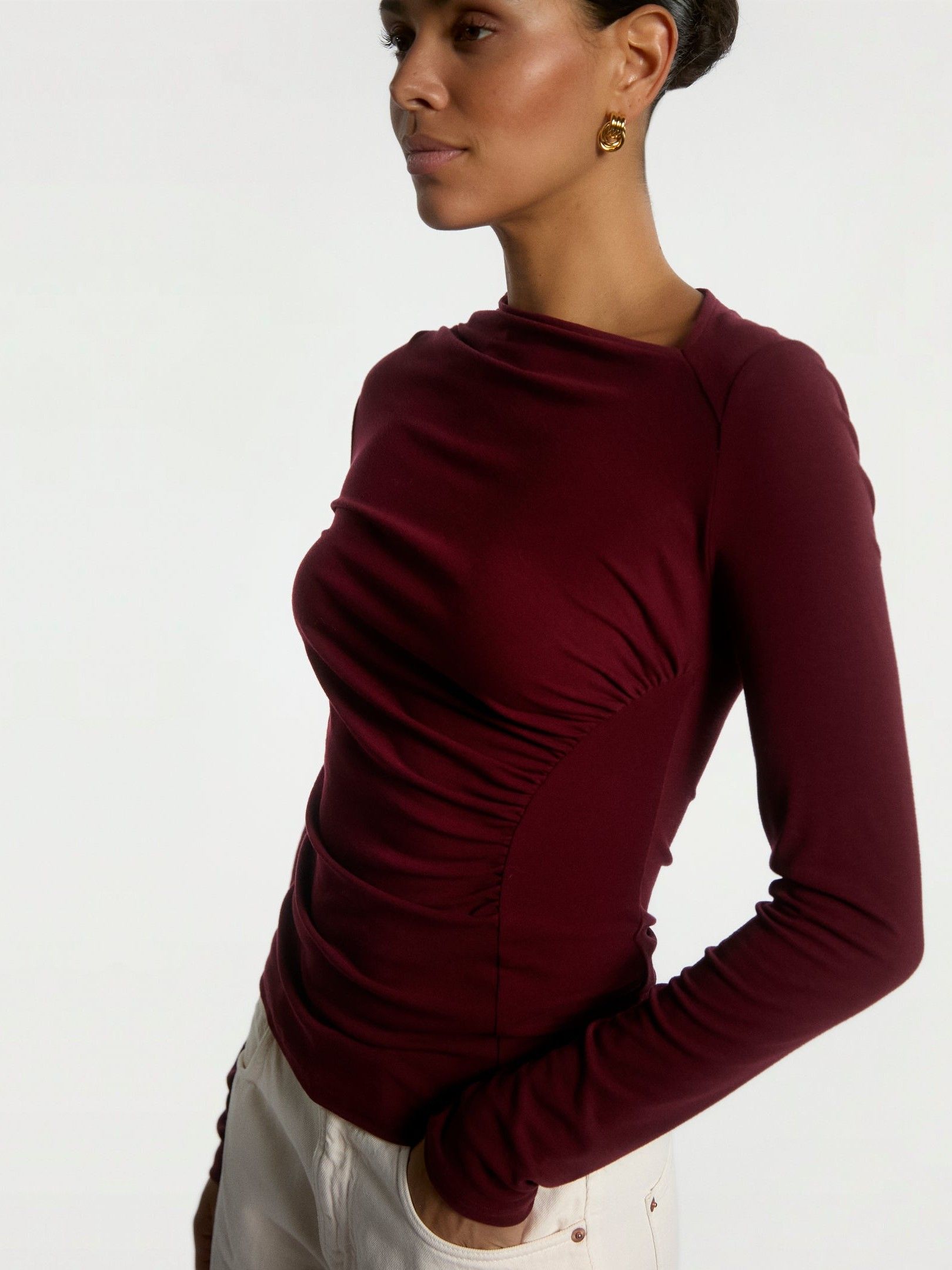 AAIKO - SHIRT - Rood