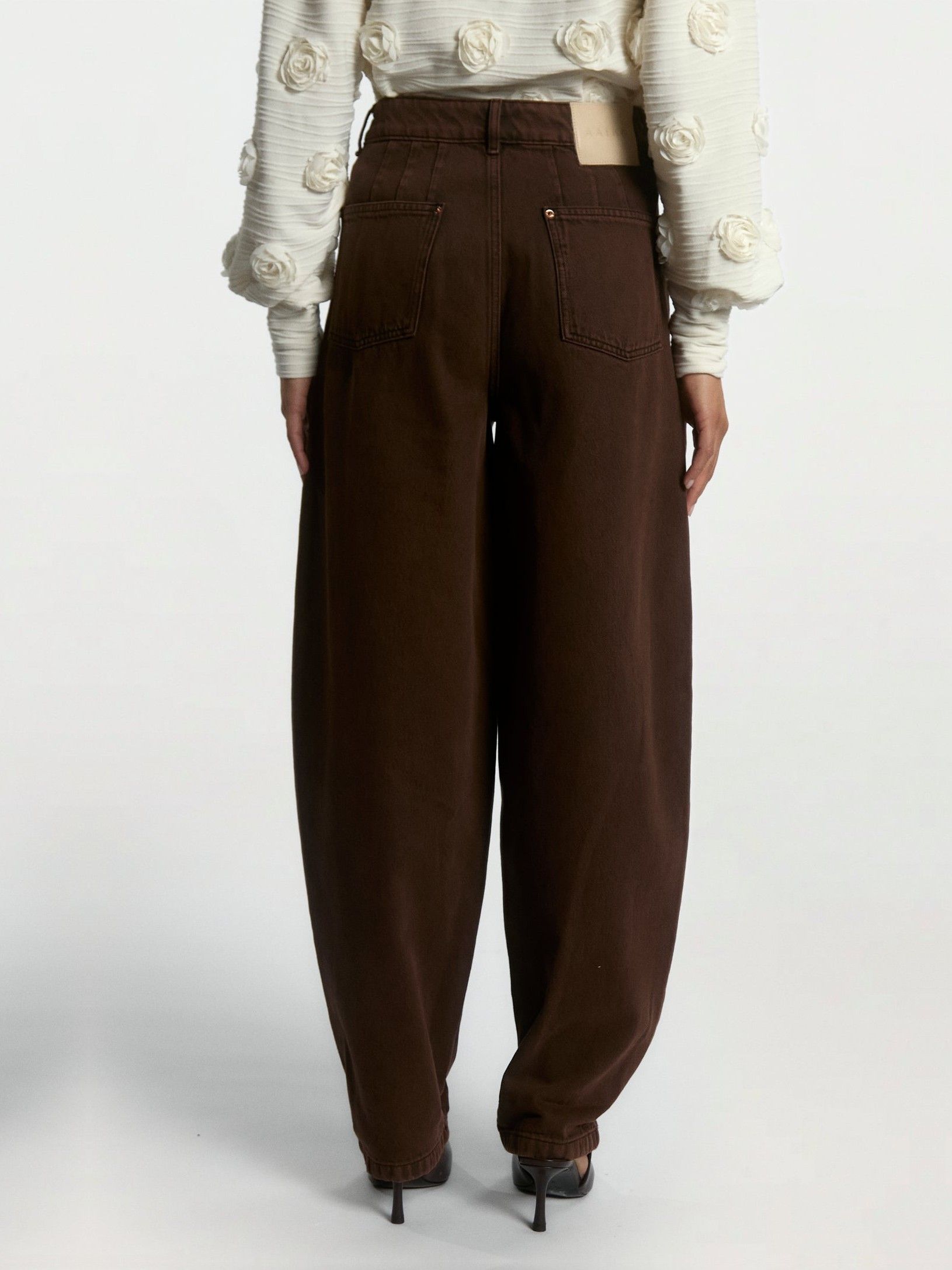AAIKO - JEANS - Bruin