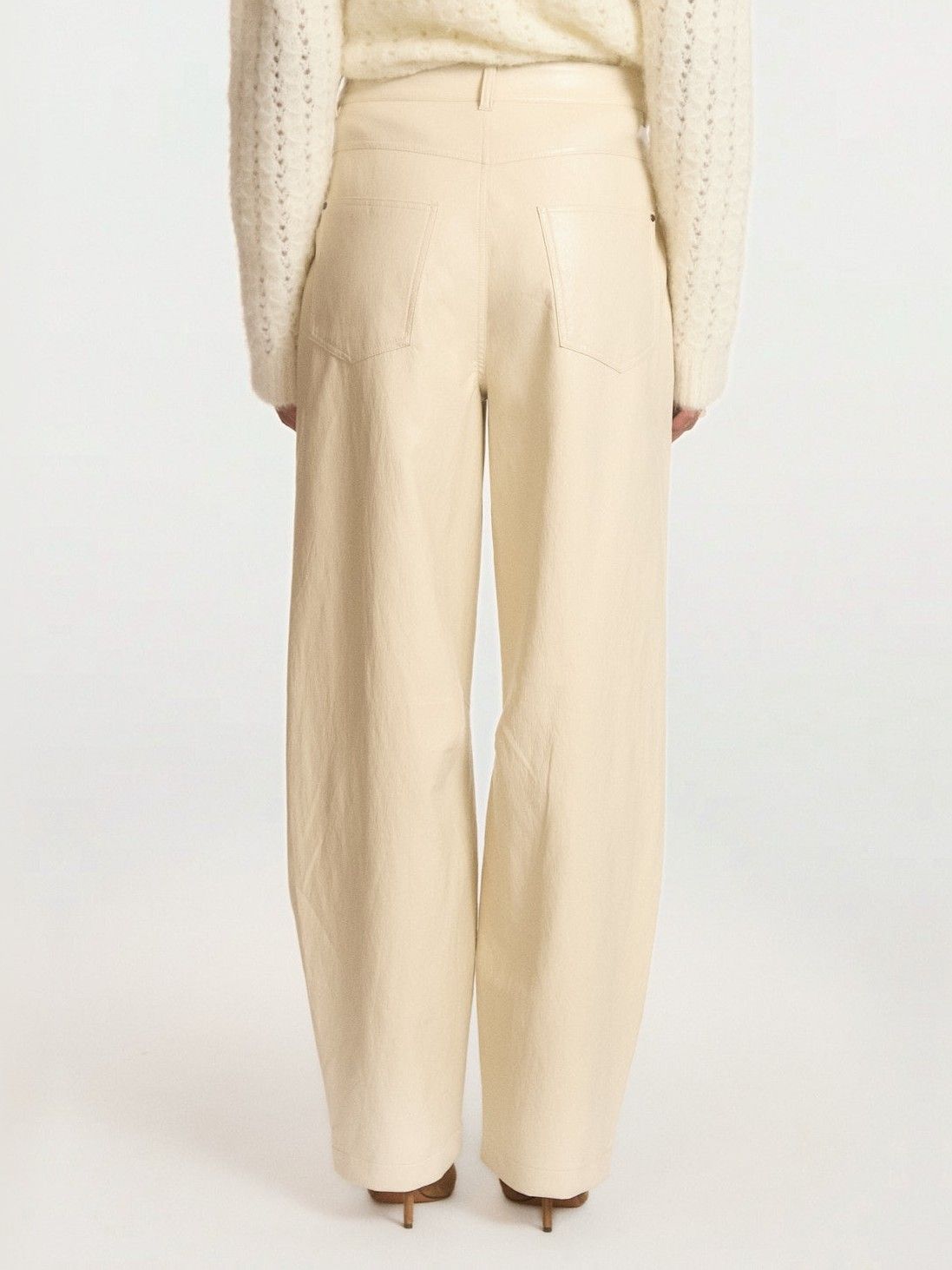 AAIKO - BROEK - Off white