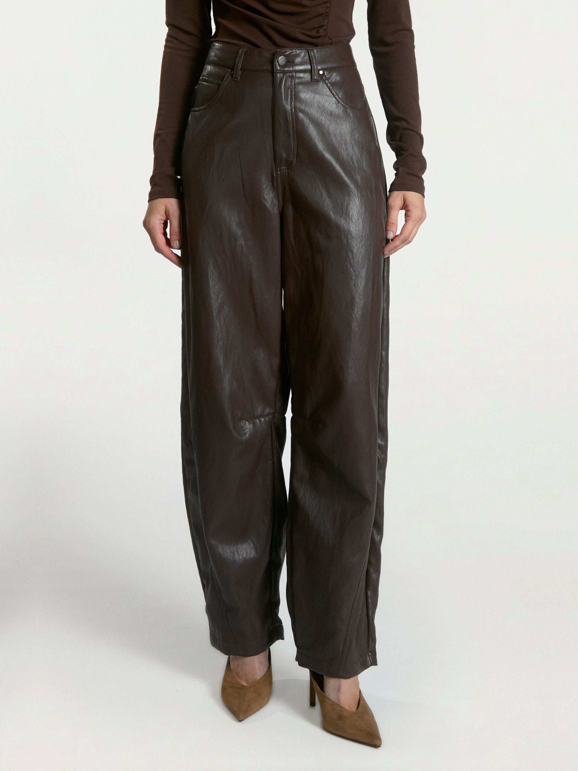 AAIKO - BROEK - Bruin