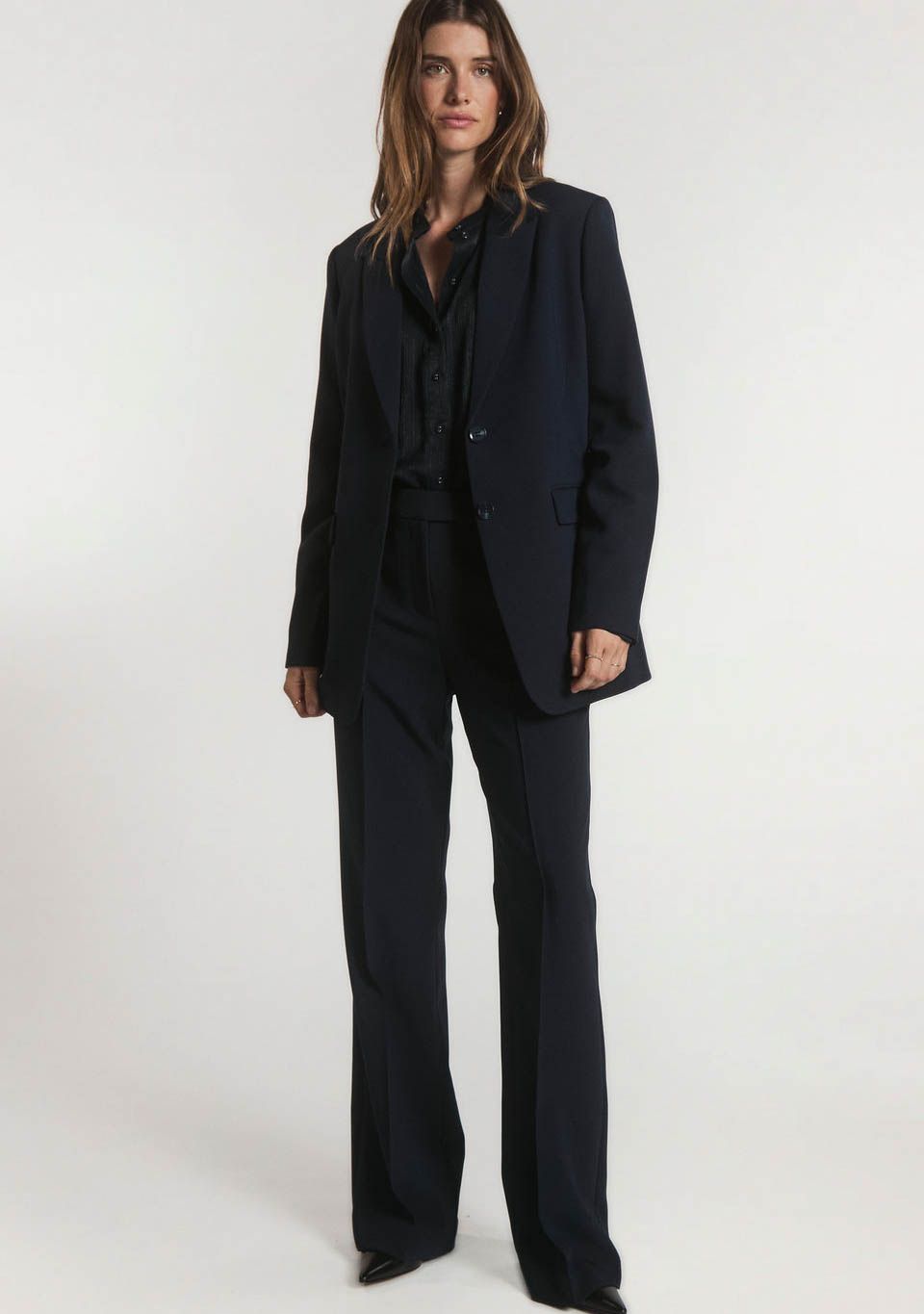 AAIKO - BROEK - Blauw