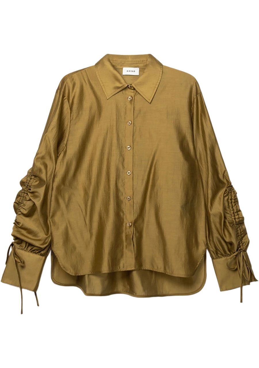 AAIKO - BLOUSE - Groen