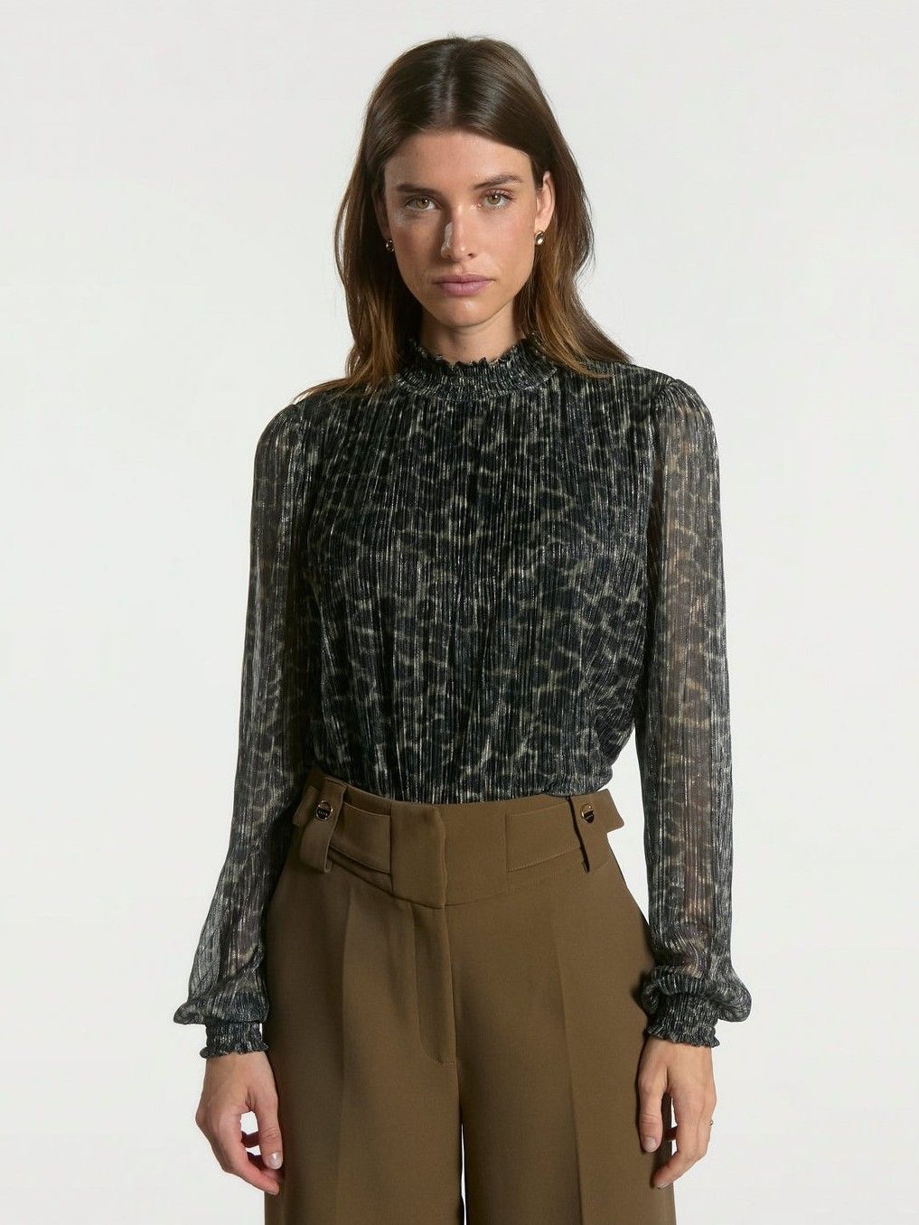 AAIKO - SHIRT - Groen