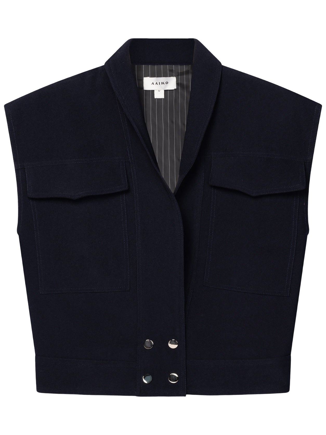 AAIKO - GILET - Blauw