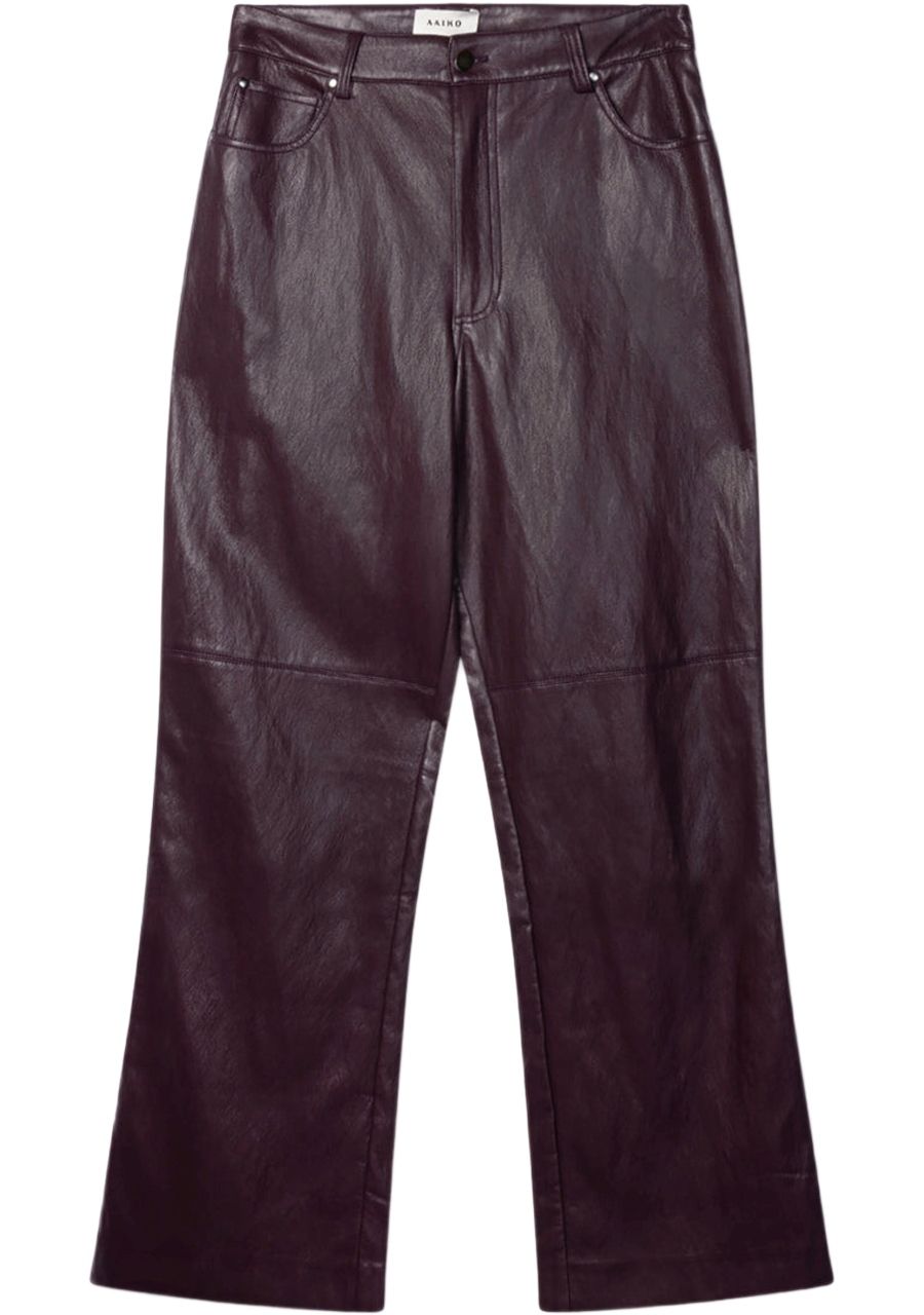 AAIKO - BROEK - Paars
