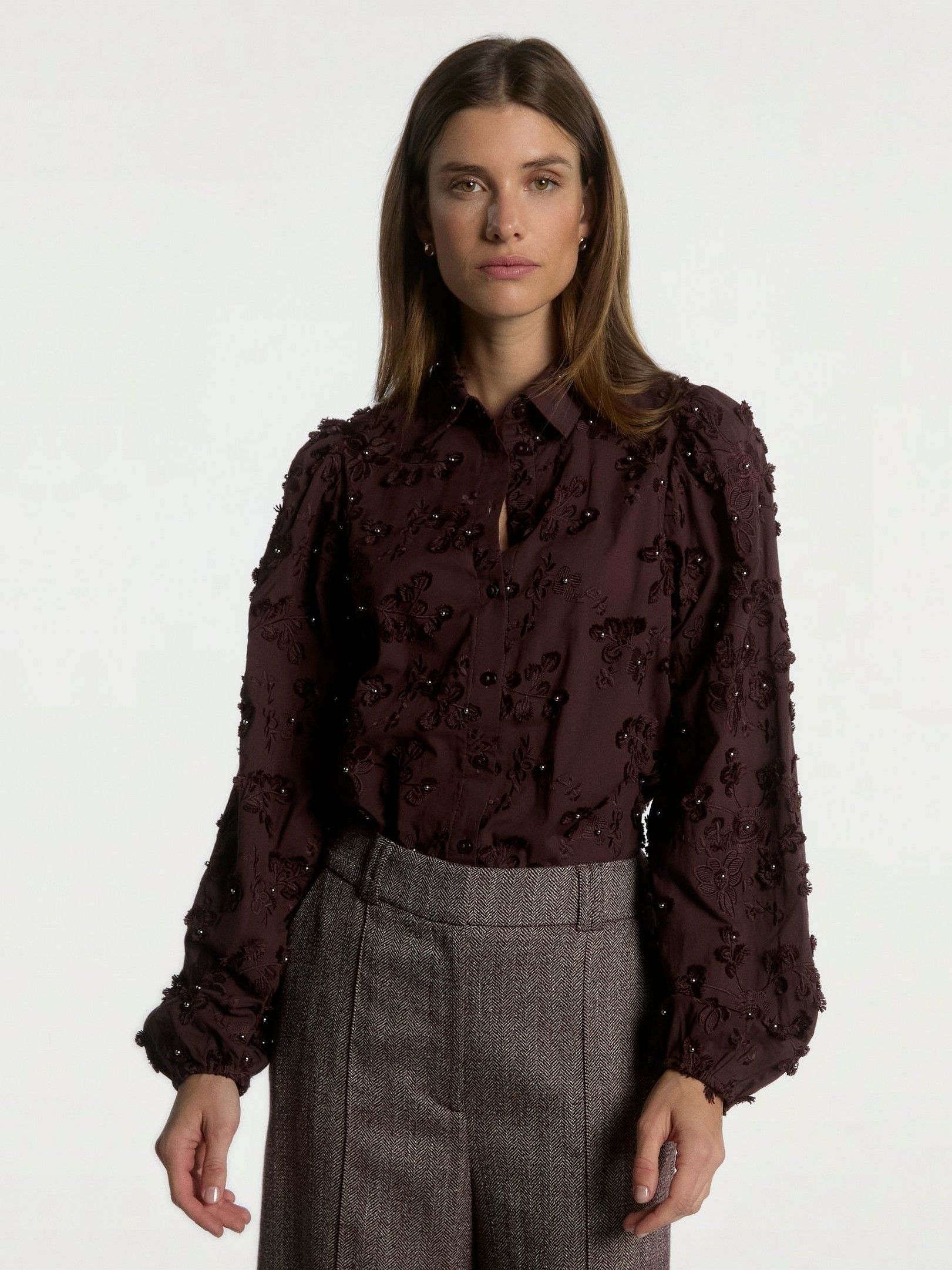 AAIKO - BLOUSE - Rood