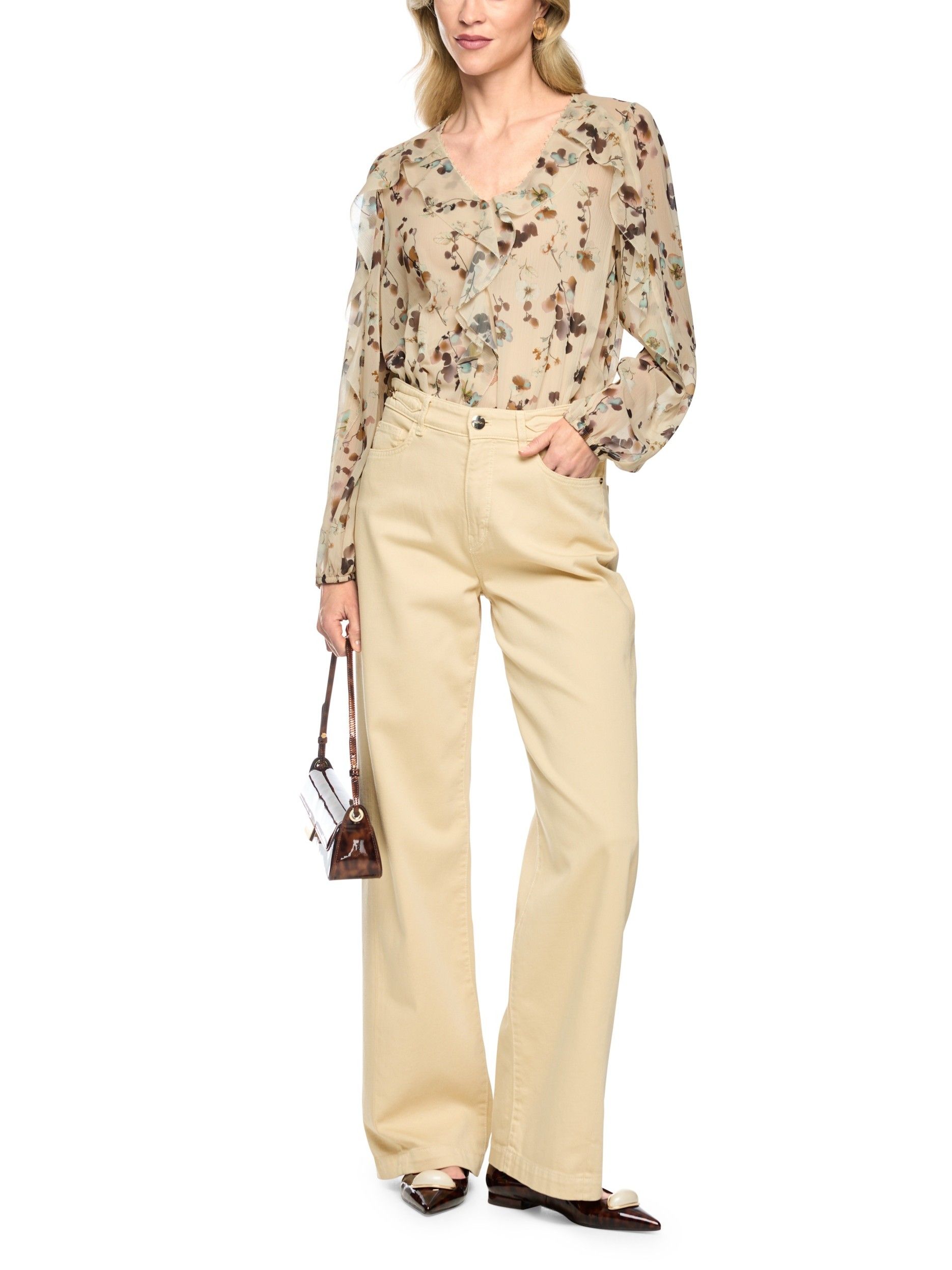 MARC CAIN - BLOUSE - Beige