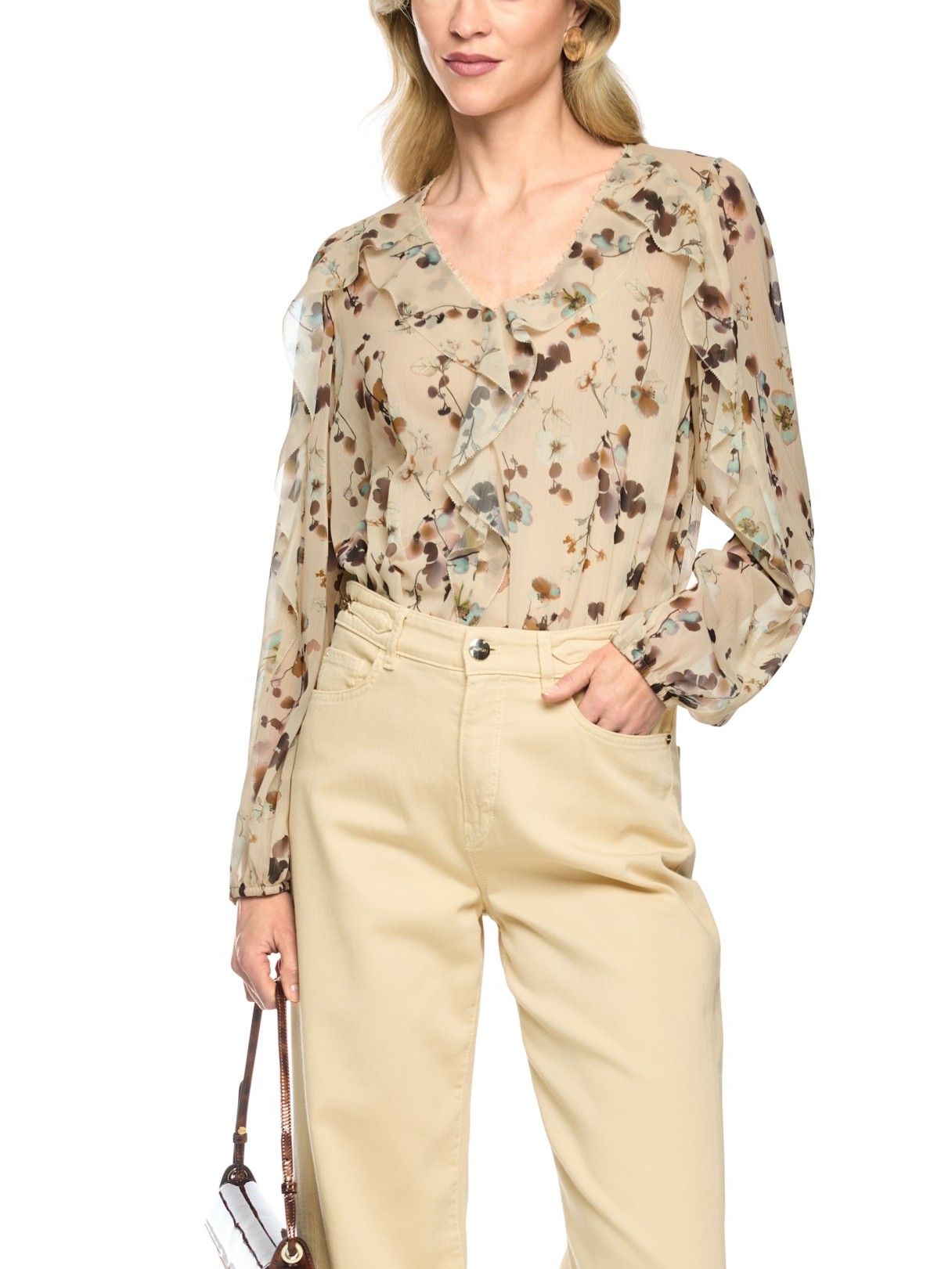 MARC CAIN - BLOUSE - Beige
