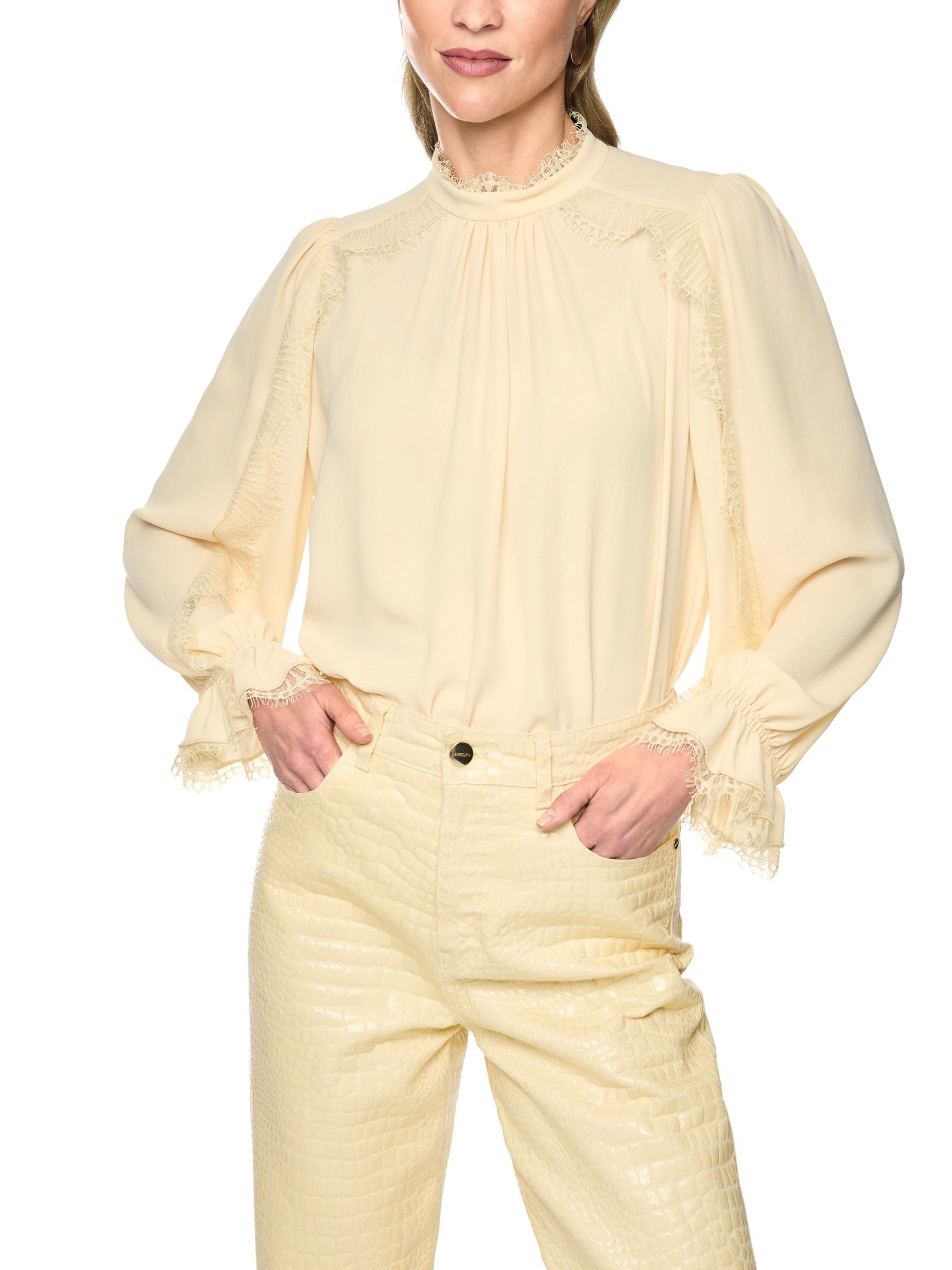 MARC CAIN - BLOUSE - Beige