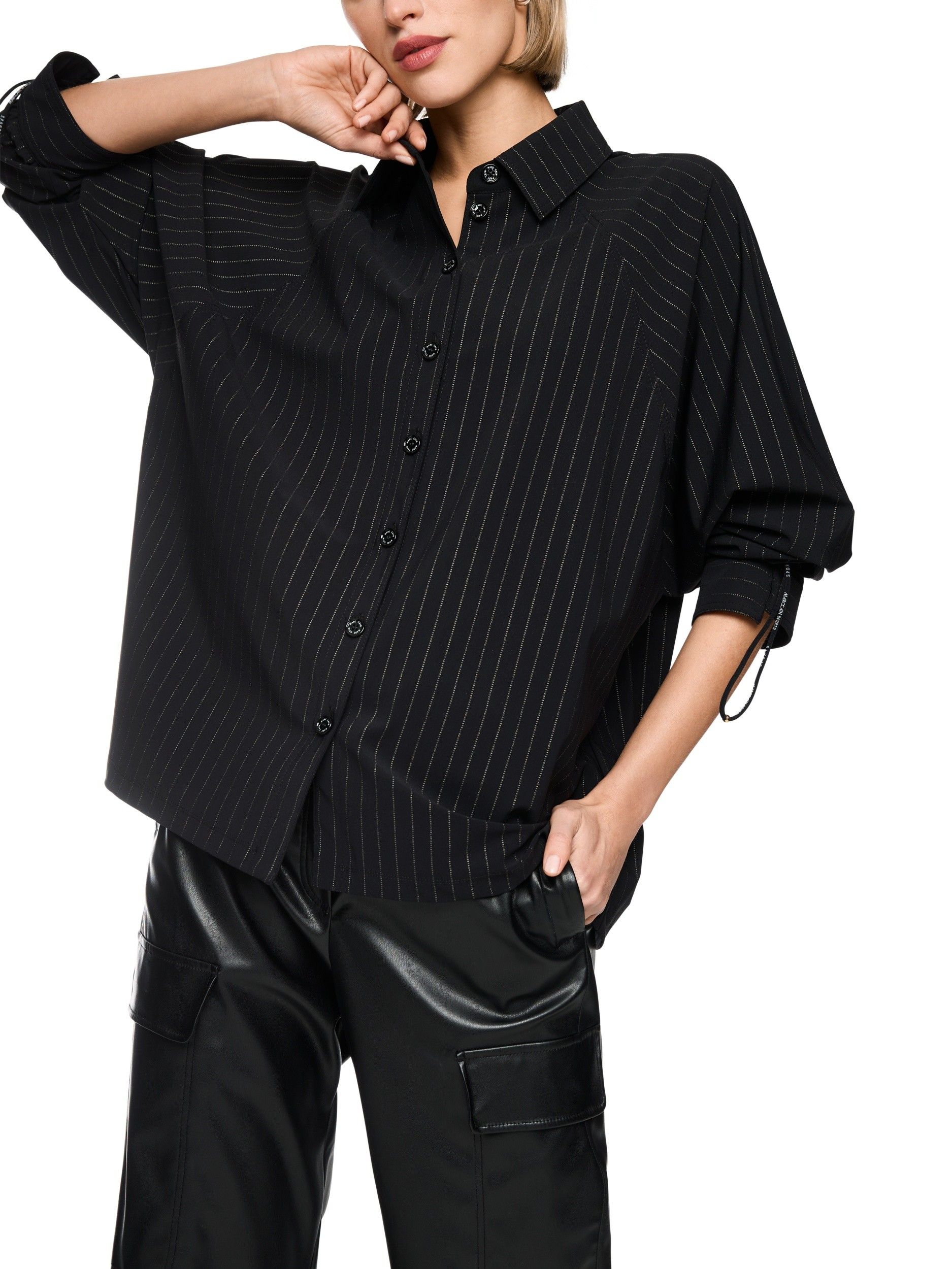 MARC CAIN - BLOUSE - Zwart