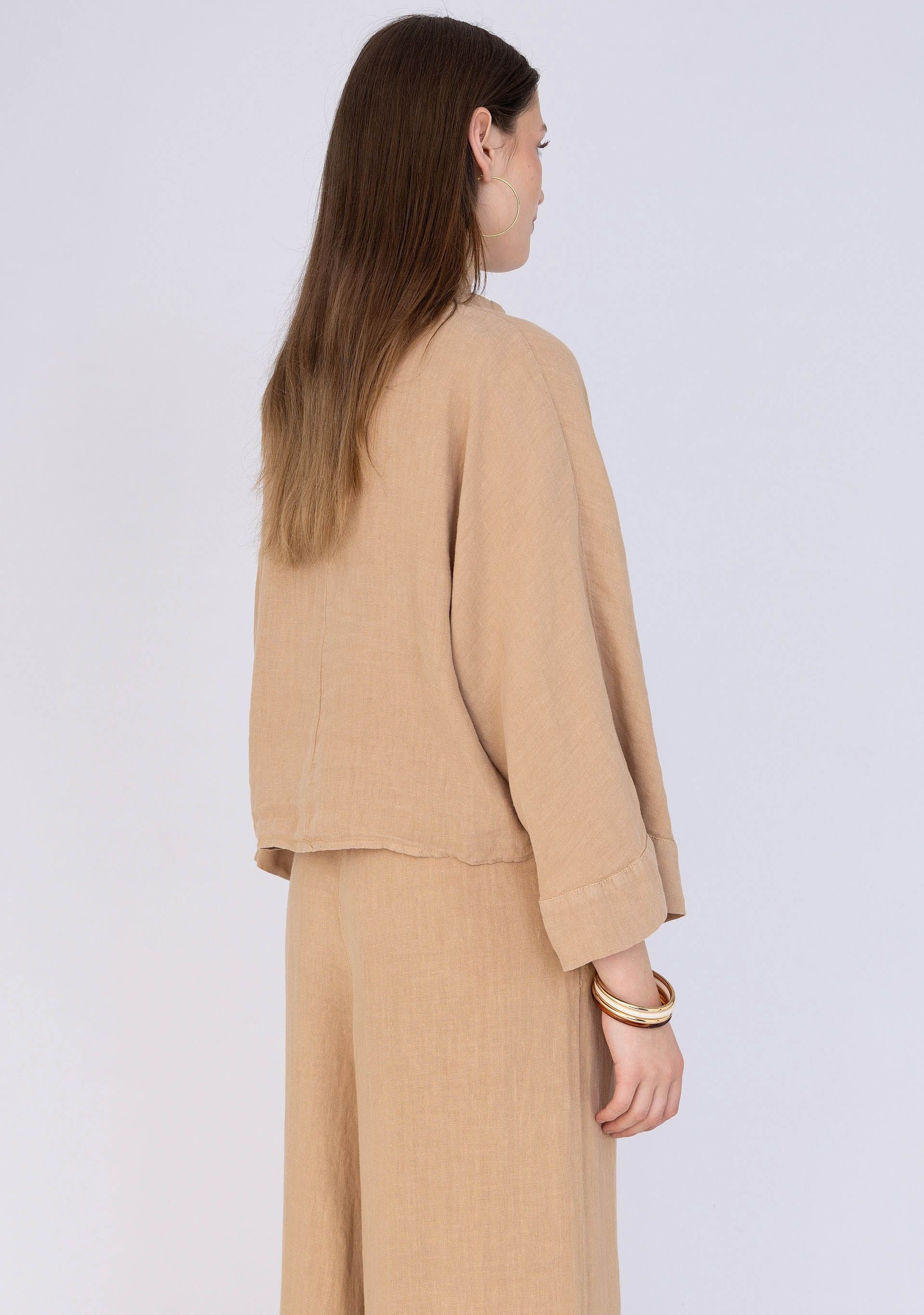 ANNA VAN TOOR - BLOUSE - Beige
