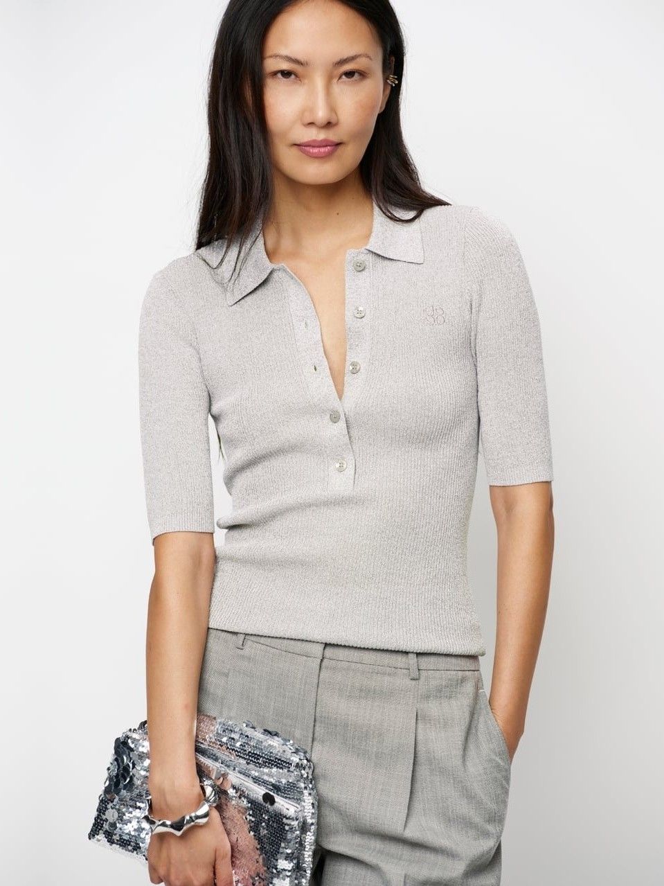DANTE 6 - SHIRT - Zilver