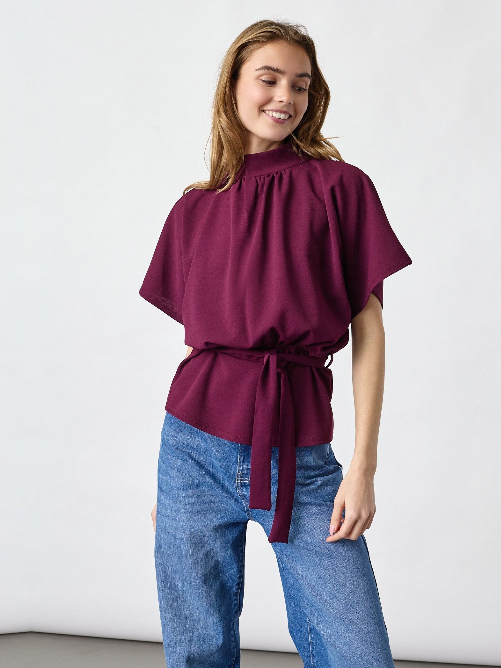 SISTERS POINT - BLOUSE - Rood