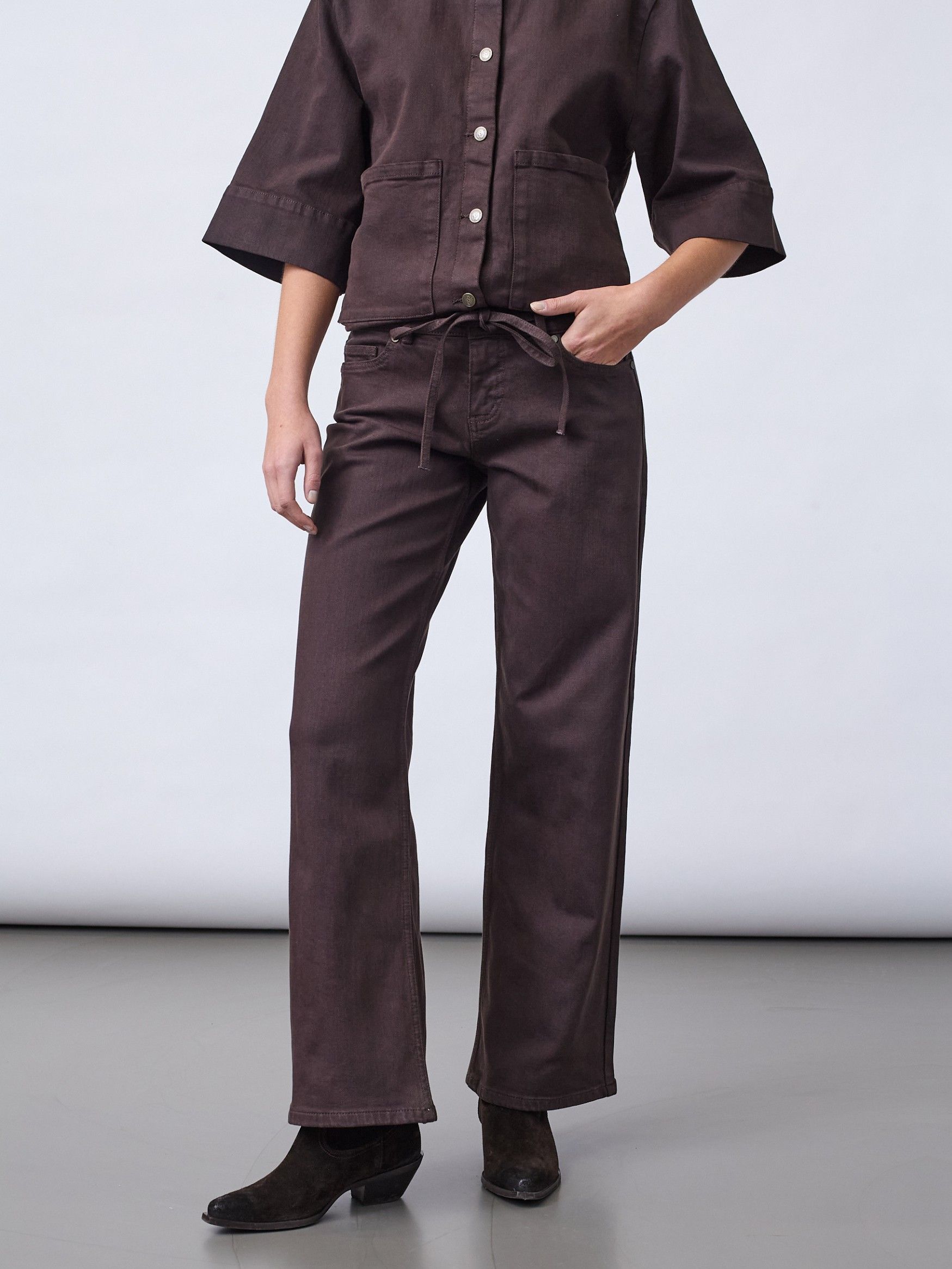 SISTERS POINT - JEANS - Bruin