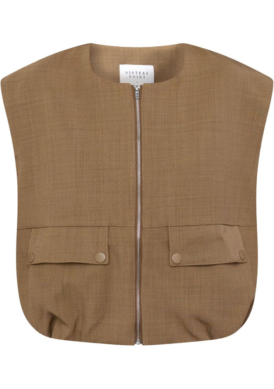 SISTERS POINT - GILET - Bruin