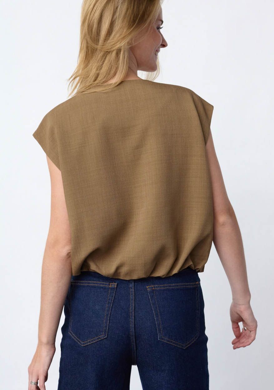 SISTERS POINT - GILET - Bruin