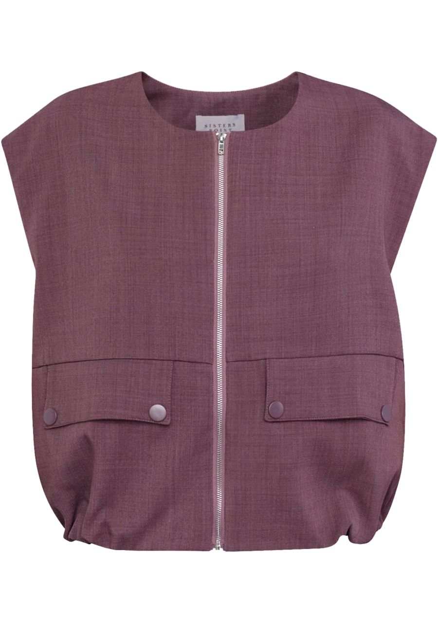 SISTERS POINT - GILET - Paars