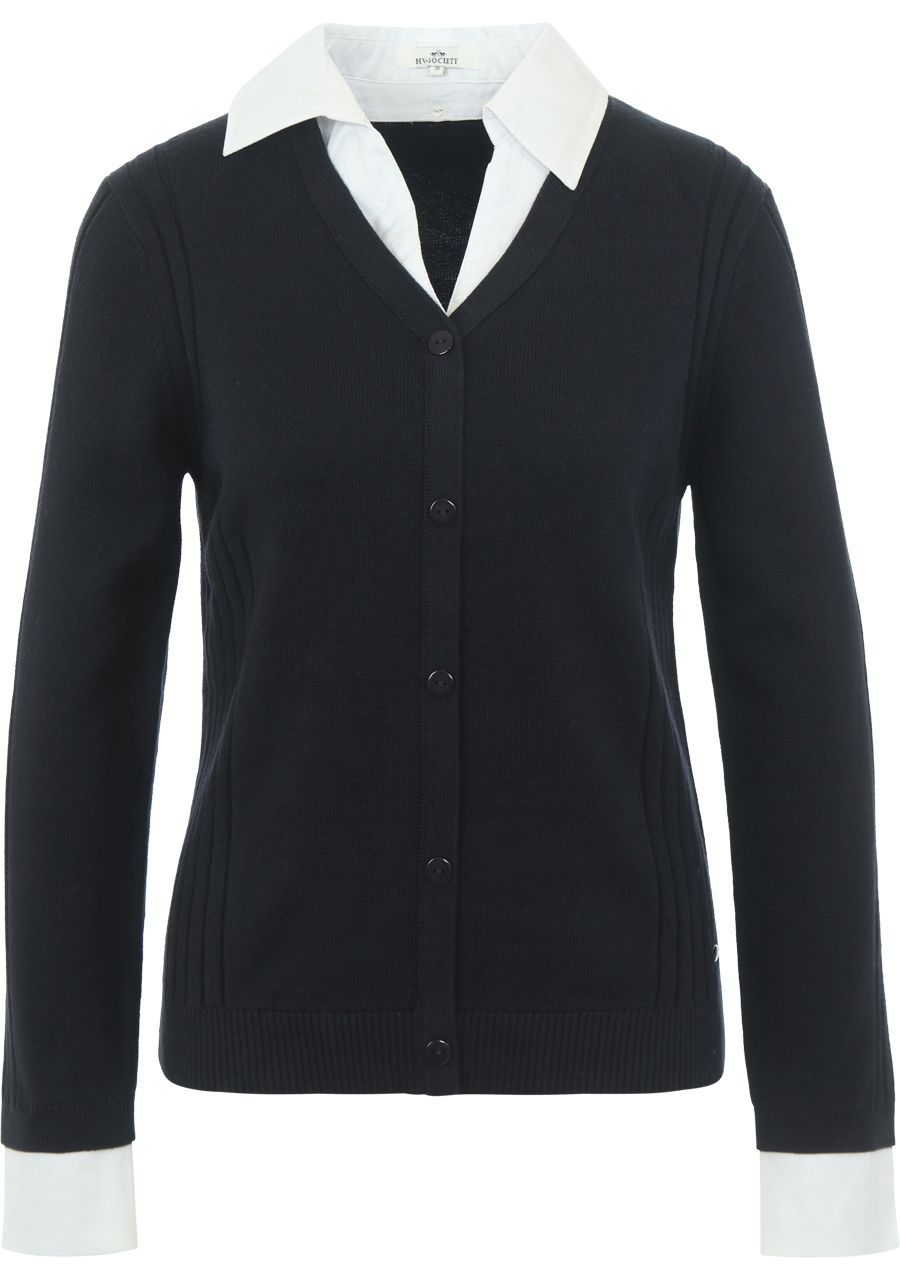 H.V. POLO - VEST - Blauw
