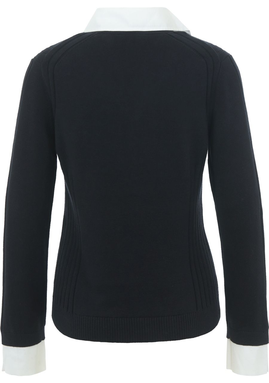 H.V. POLO - VEST - Blauw