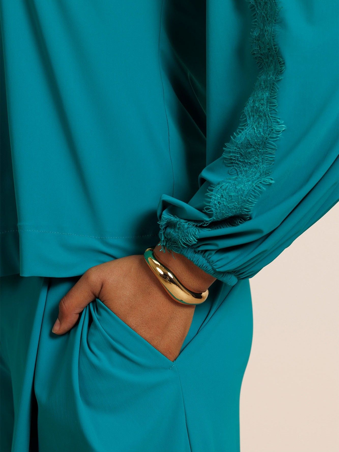 STUDIO ANNELOES - BLOUSE - Groen