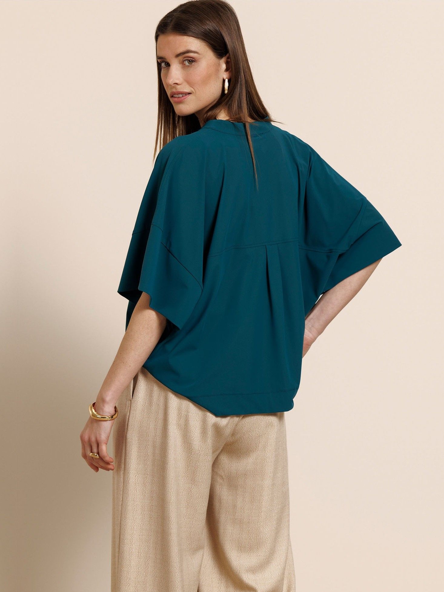 STUDIO ANNELOES - BLOUSE - Groen