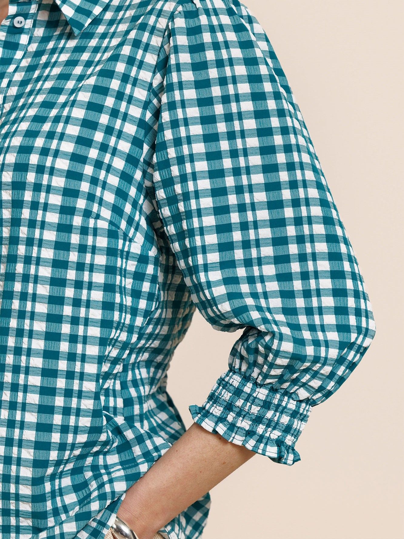 STUDIO ANNELOES - BLOUSE - Groen