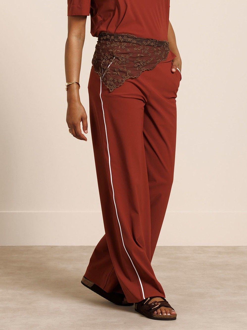 STUDIO ANNELOES - BROEK - Bruin