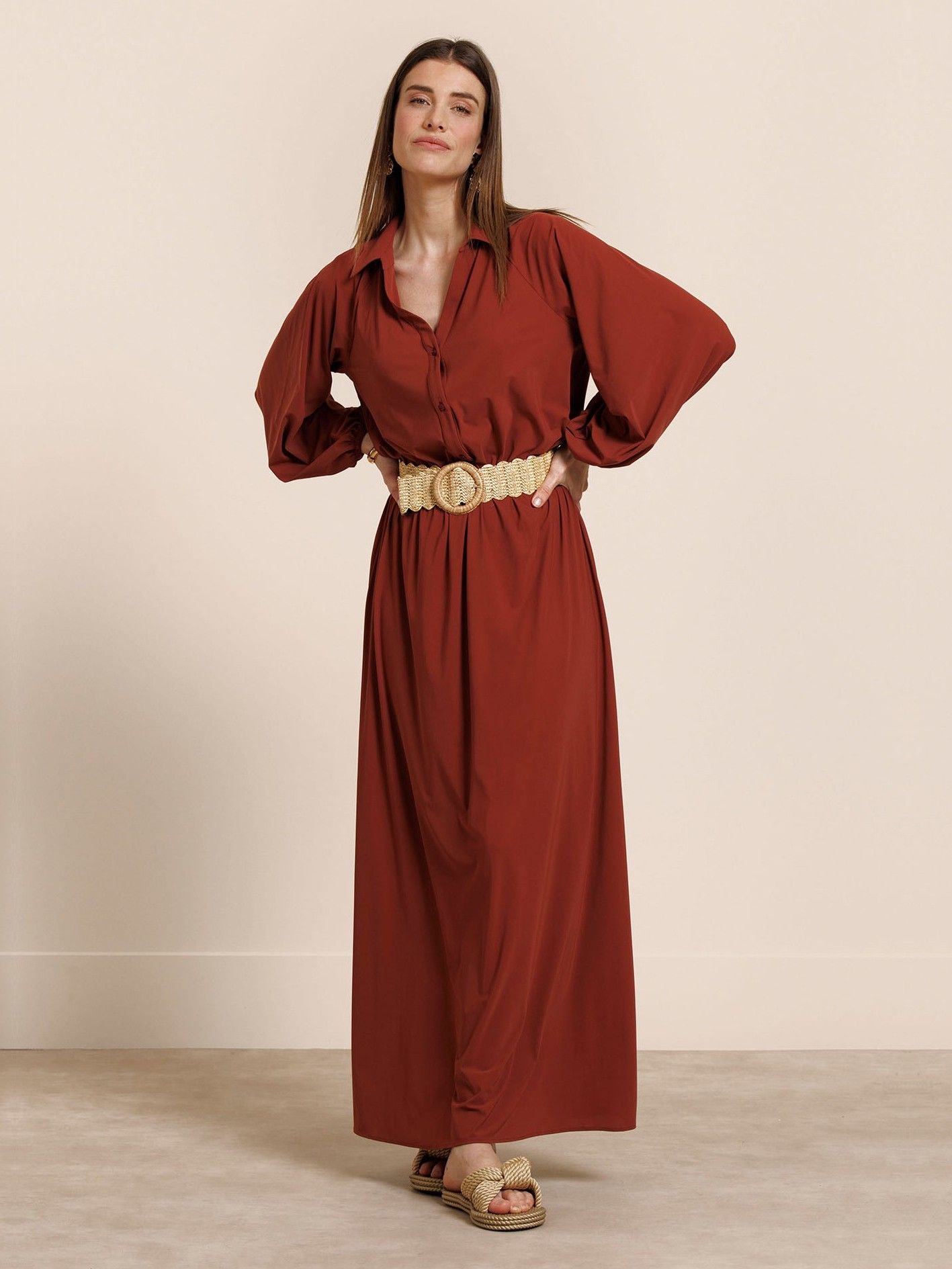 STUDIO ANNELOES - JURK - Bruin