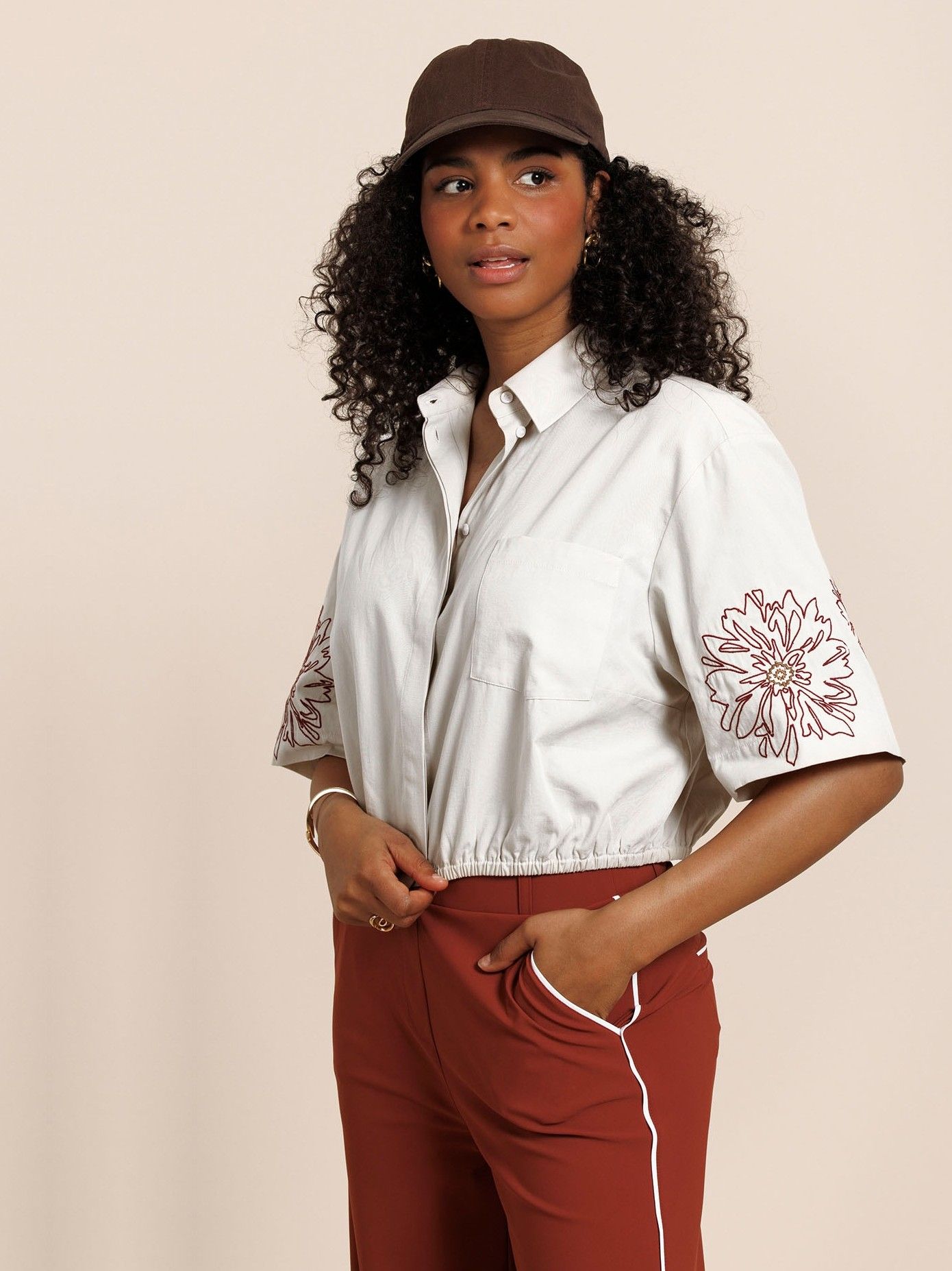 STUDIO ANNELOES - BLOUSE - Wit