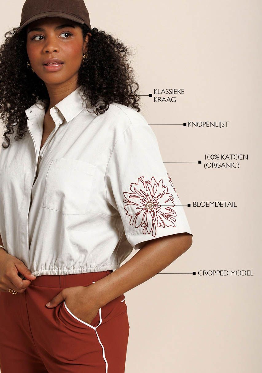 STUDIO ANNELOES - BLOUSE - Wit