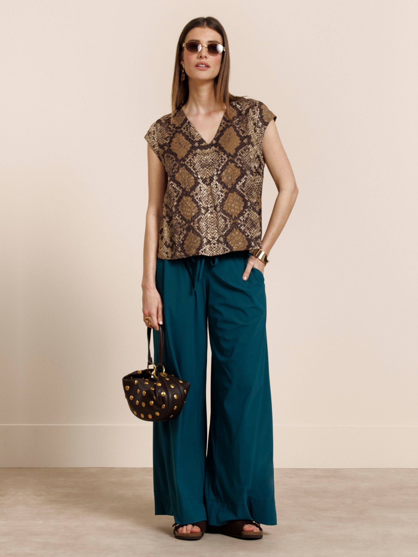 STUDIO ANNELOES - SHIRT - Bruin