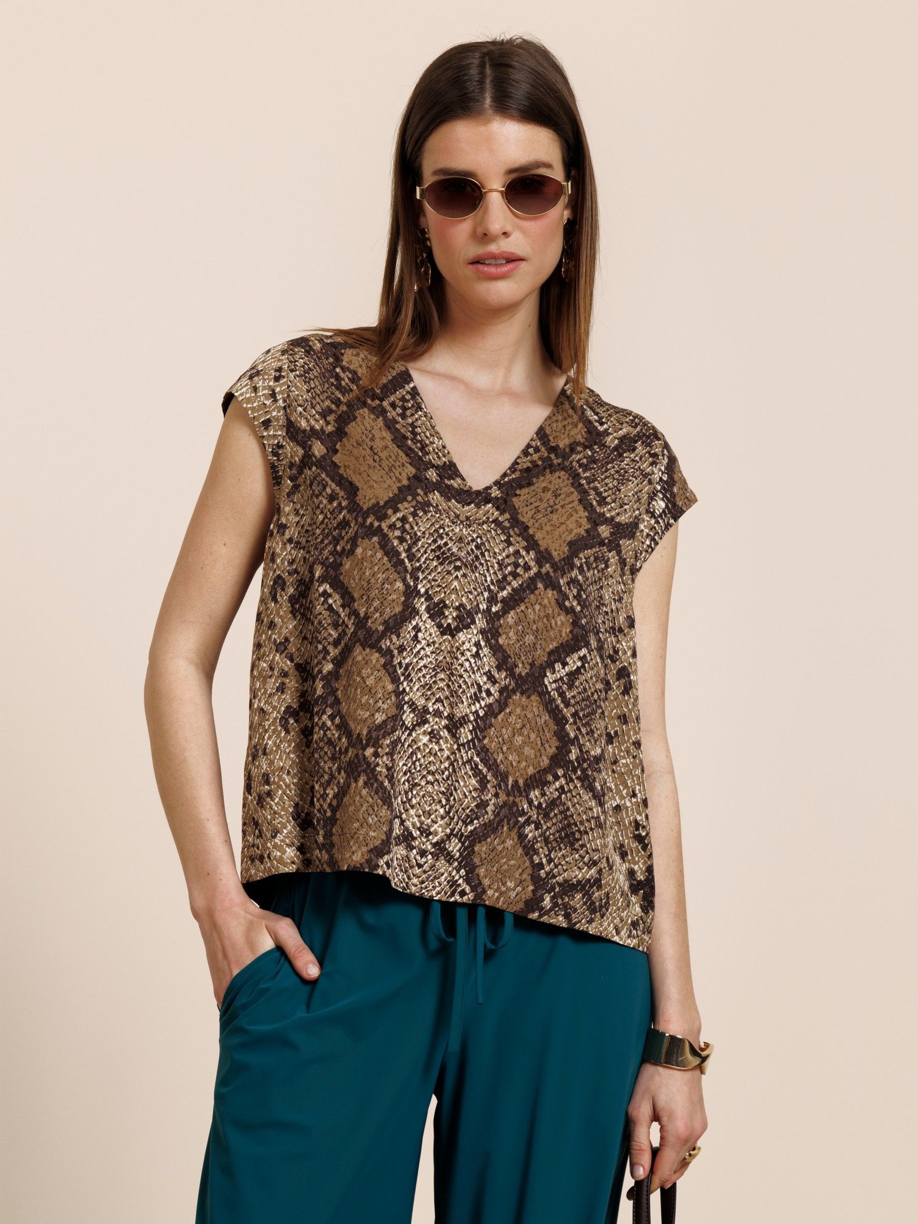 STUDIO ANNELOES - SHIRT - Bruin