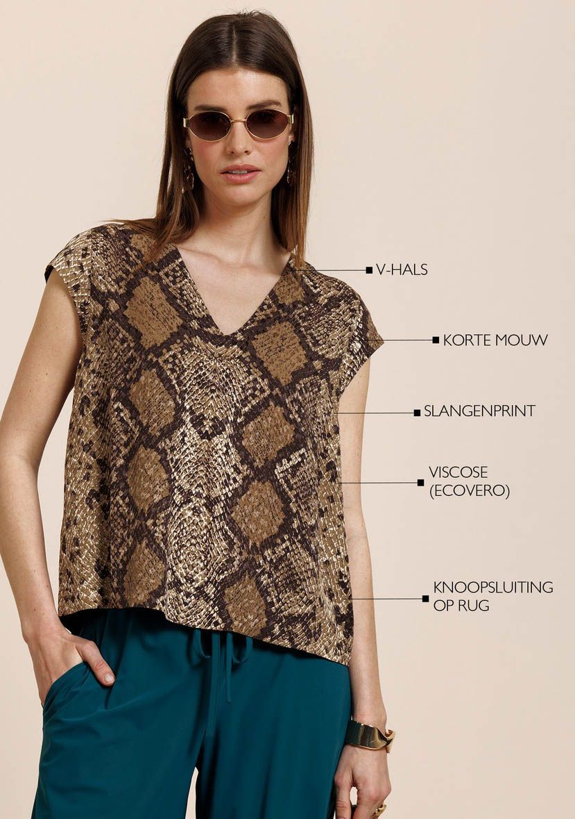 STUDIO ANNELOES - SHIRT - Bruin