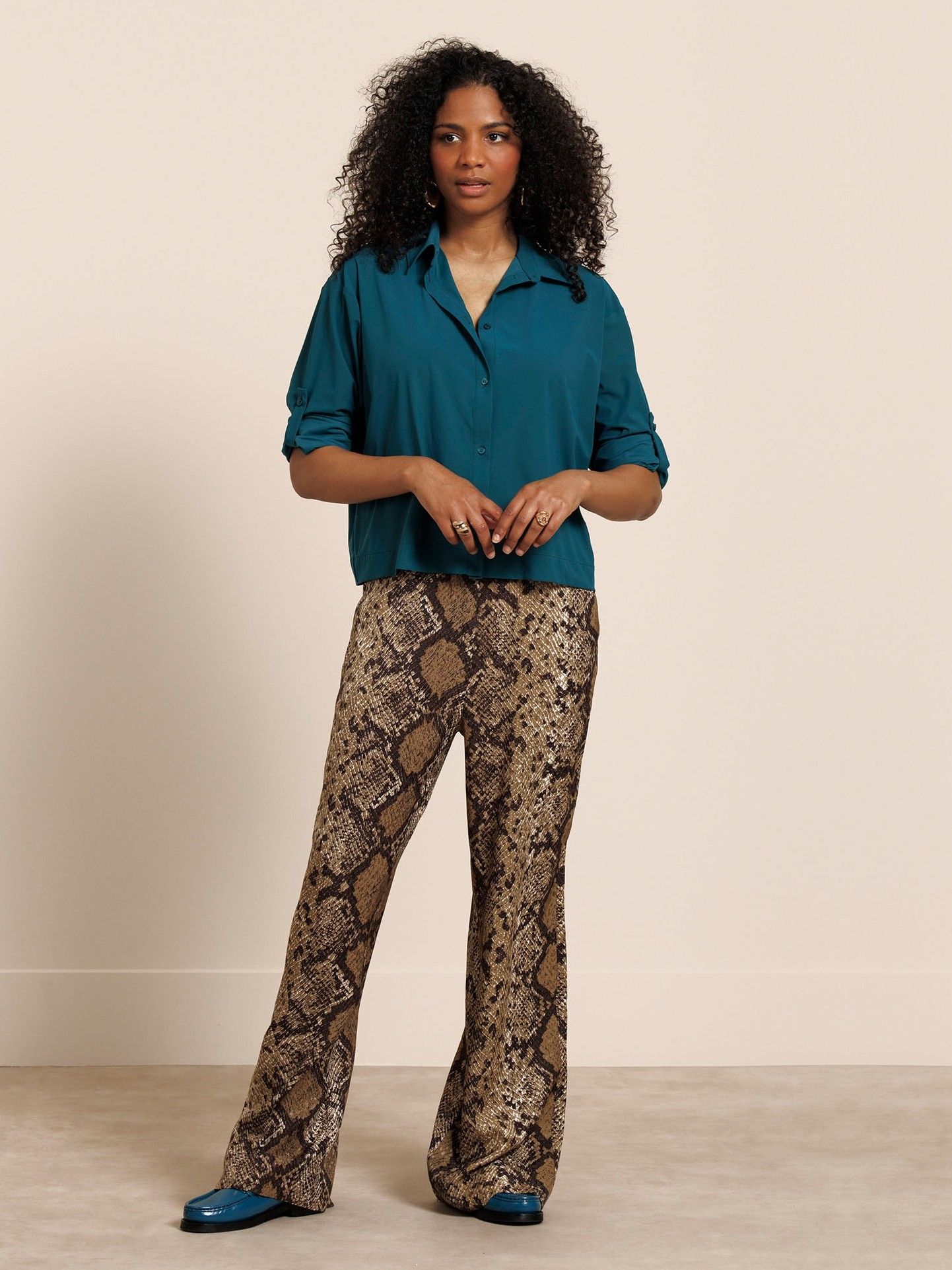 STUDIO ANNELOES - BROEK - Bruin