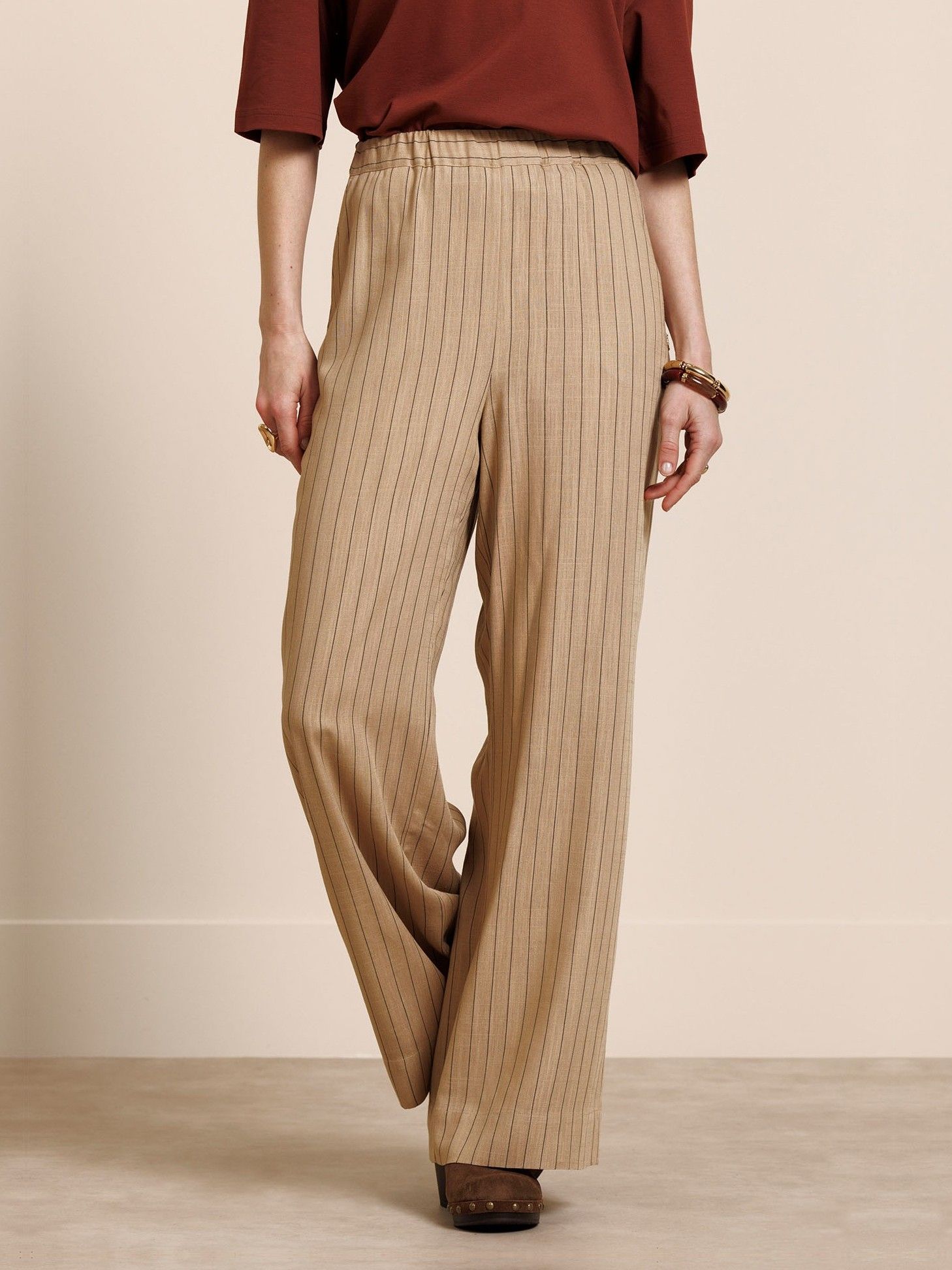 STUDIO ANNELOES - BROEK - Beige