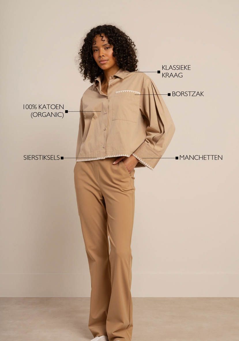STUDIO ANNELOES - BLOUSE - Beige