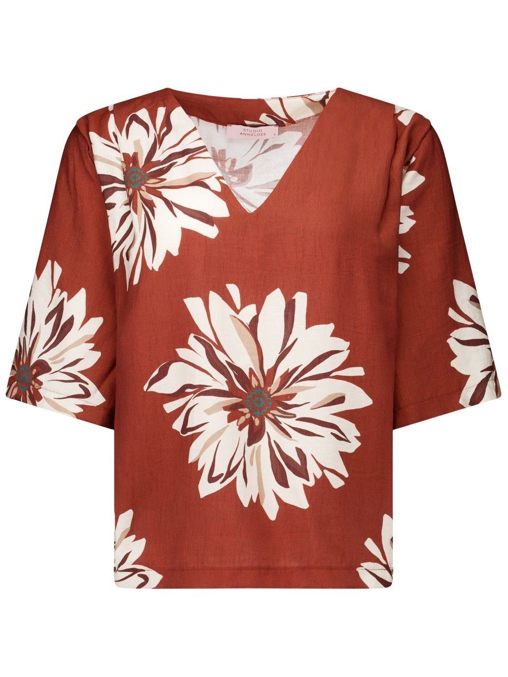 STUDIO ANNELOES - BLOUSE - Bruin