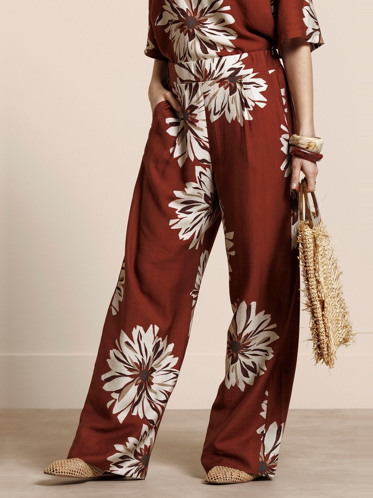 STUDIO ANNELOES - BROEK - Bruin