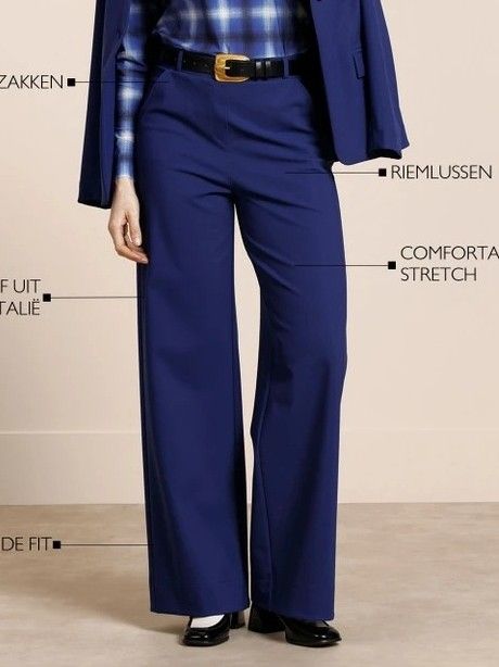 STUDIO ANNELOES - BROEK - Blauw