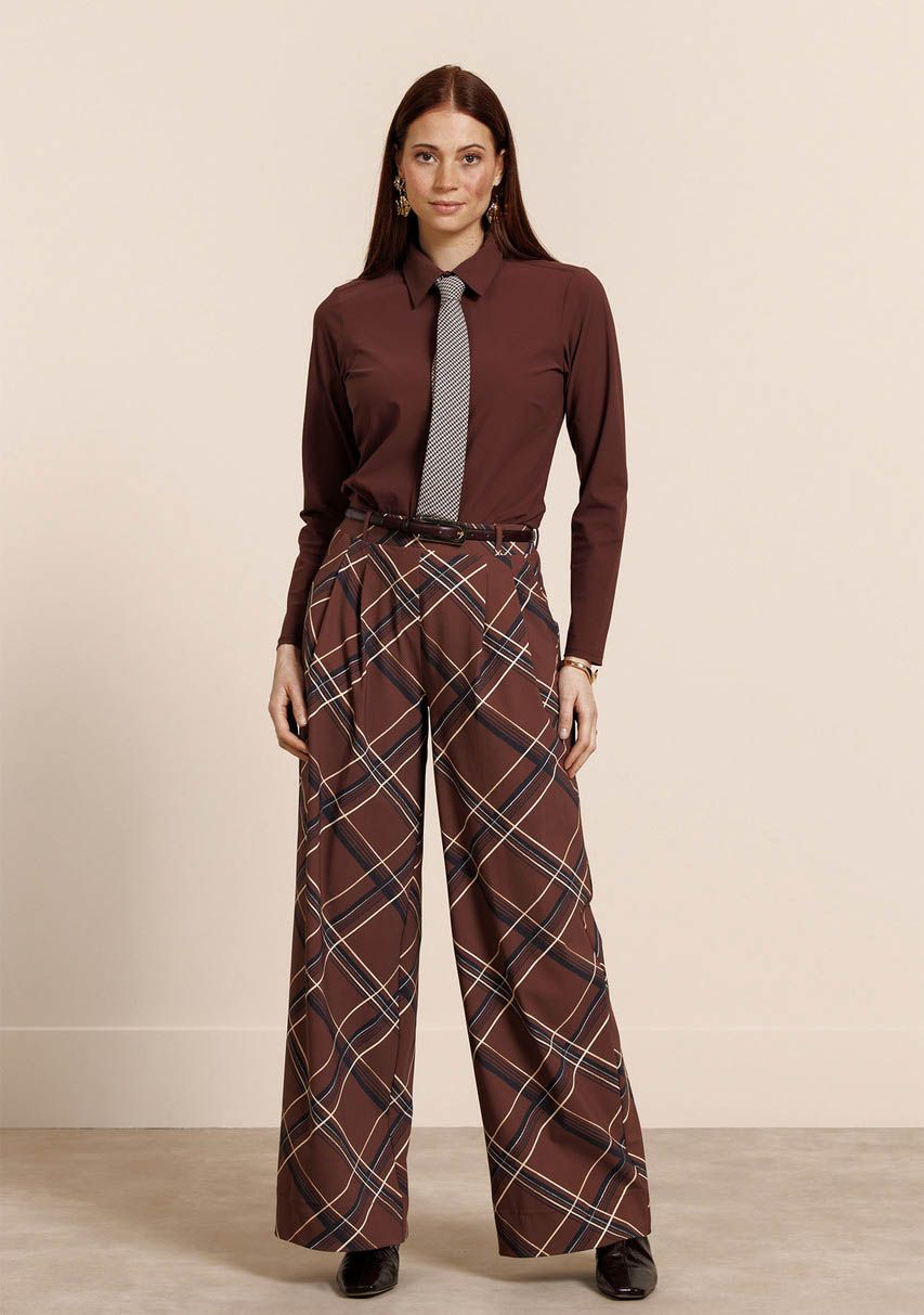 STUDIO ANNELOES - BLOUSE - Bruin