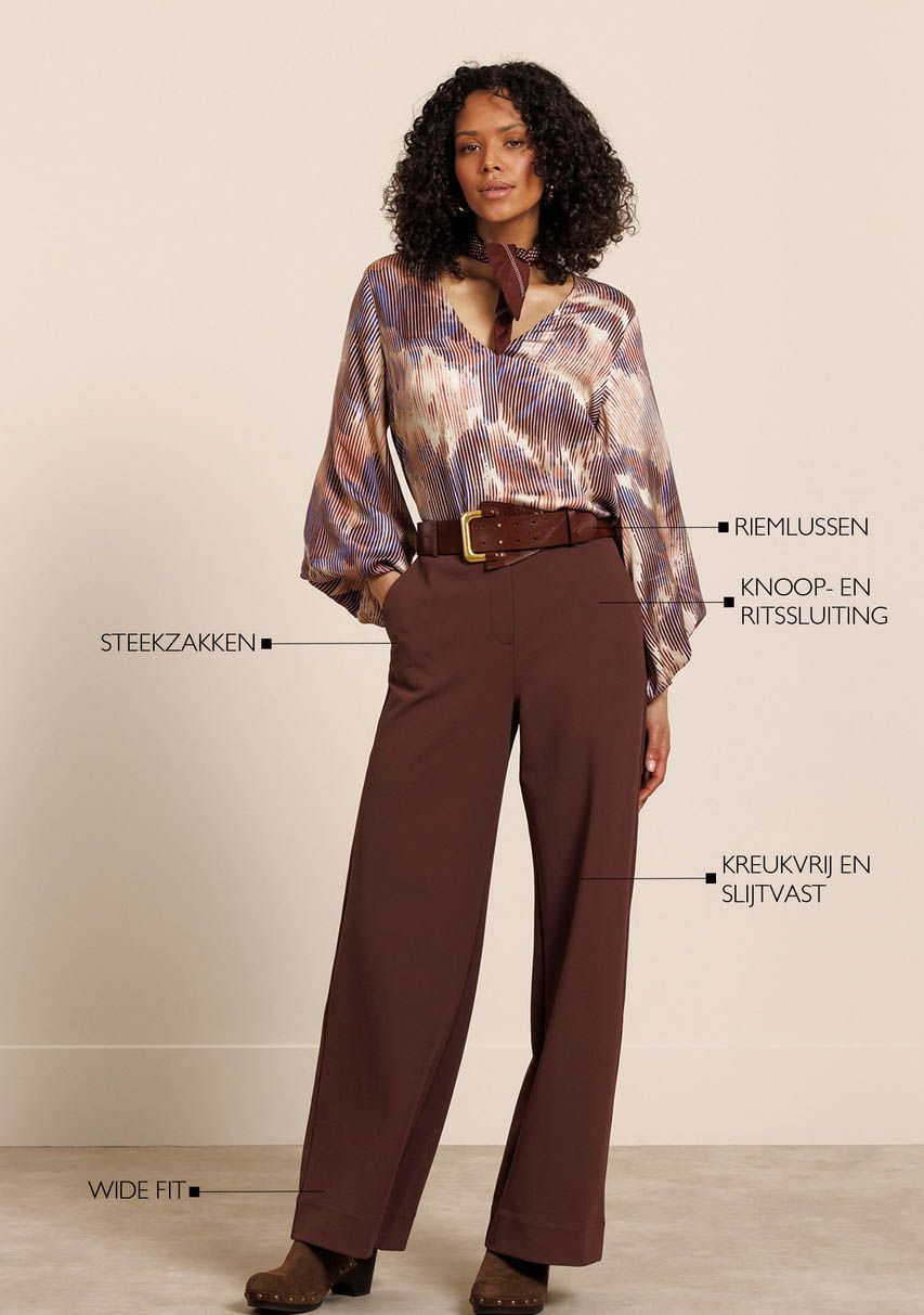 STUDIO ANNELOES - BROEK - Bruin