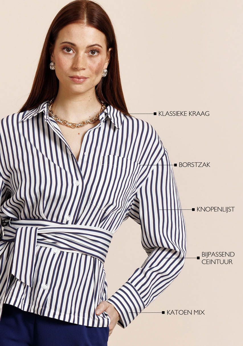 STUDIO ANNELOES - BLOUSE - Wit