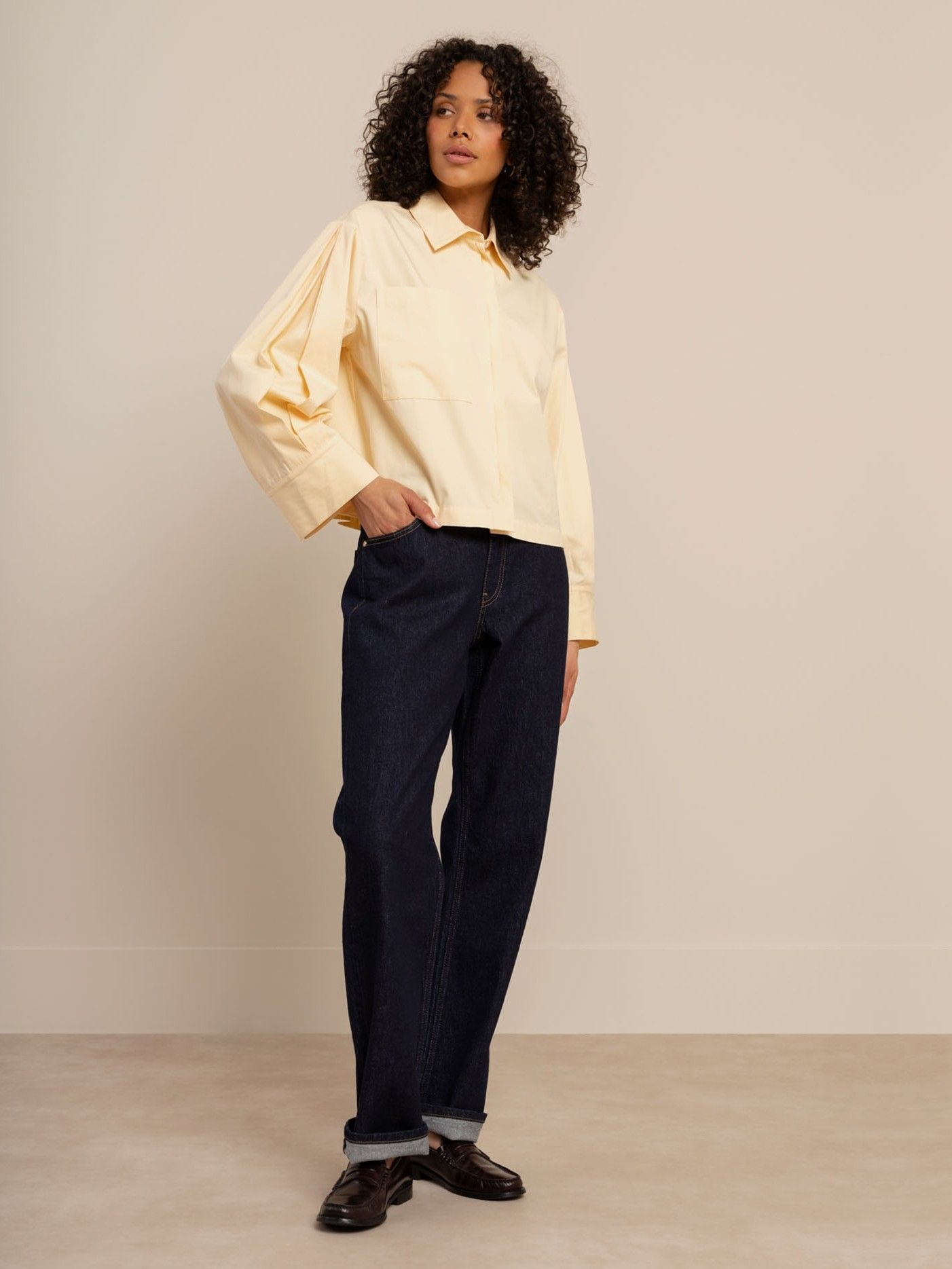 STUDIO ANNELOES - BLOUSE - Geel