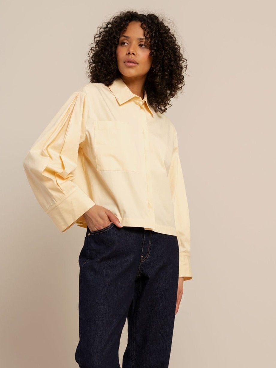 STUDIO ANNELOES - BLOUSE - Geel